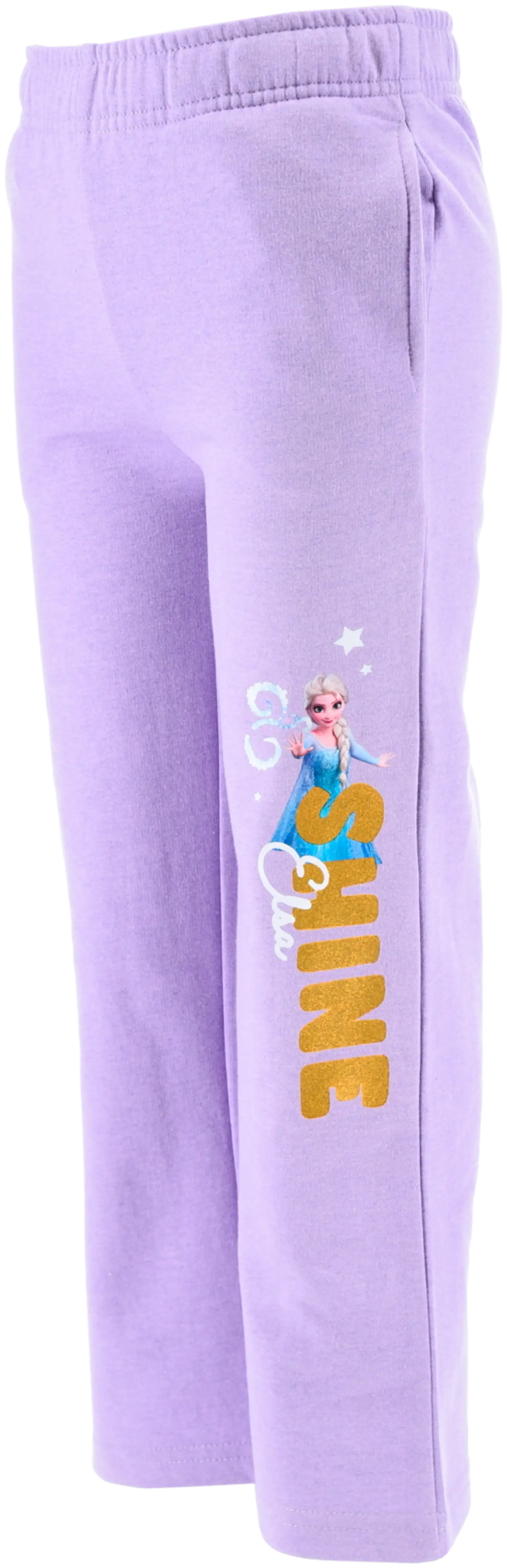 Lasten Frozen housu, laadukas kangas - Purple - 3