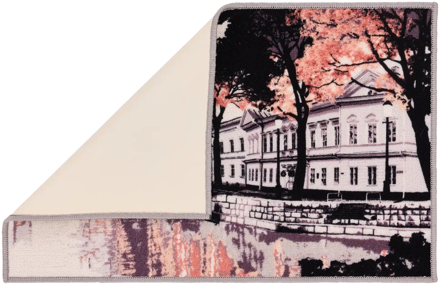 Vallila kynnysmatto Aurajoki 50x80 cm terra - 2