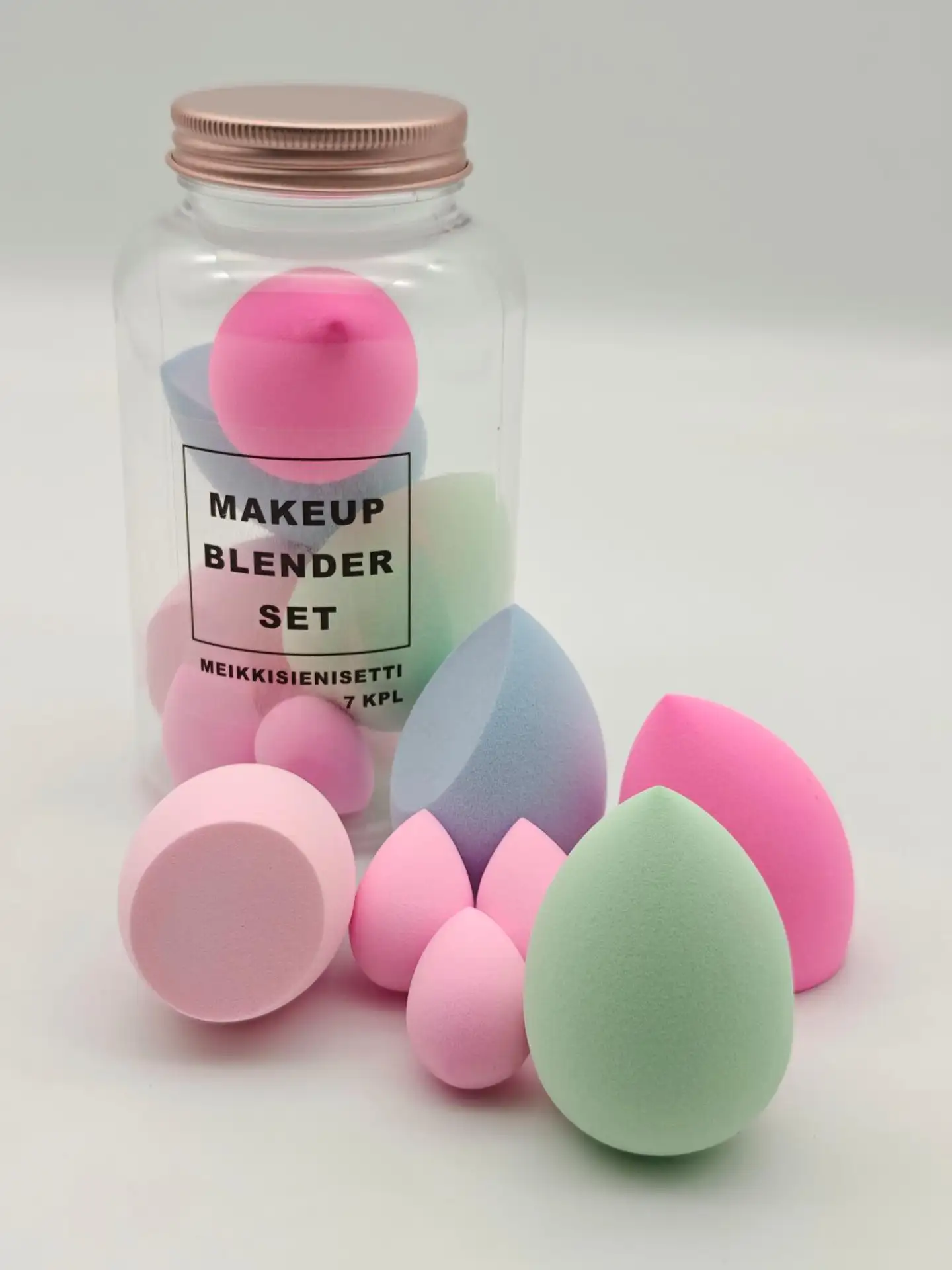 Meikkisienisetti 7 kpl.