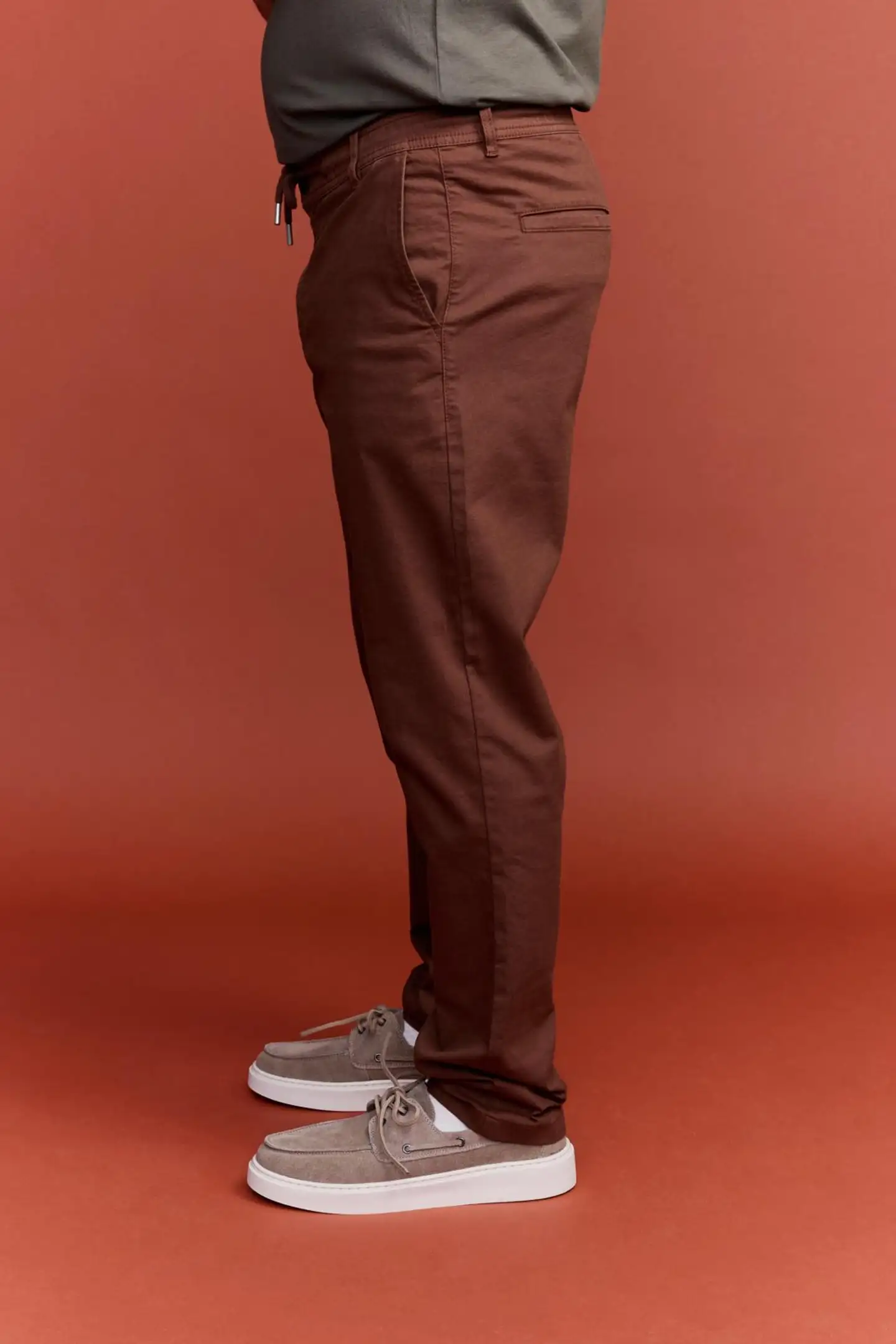 Finlayson miesten twill-housut - Rusty brown - 5