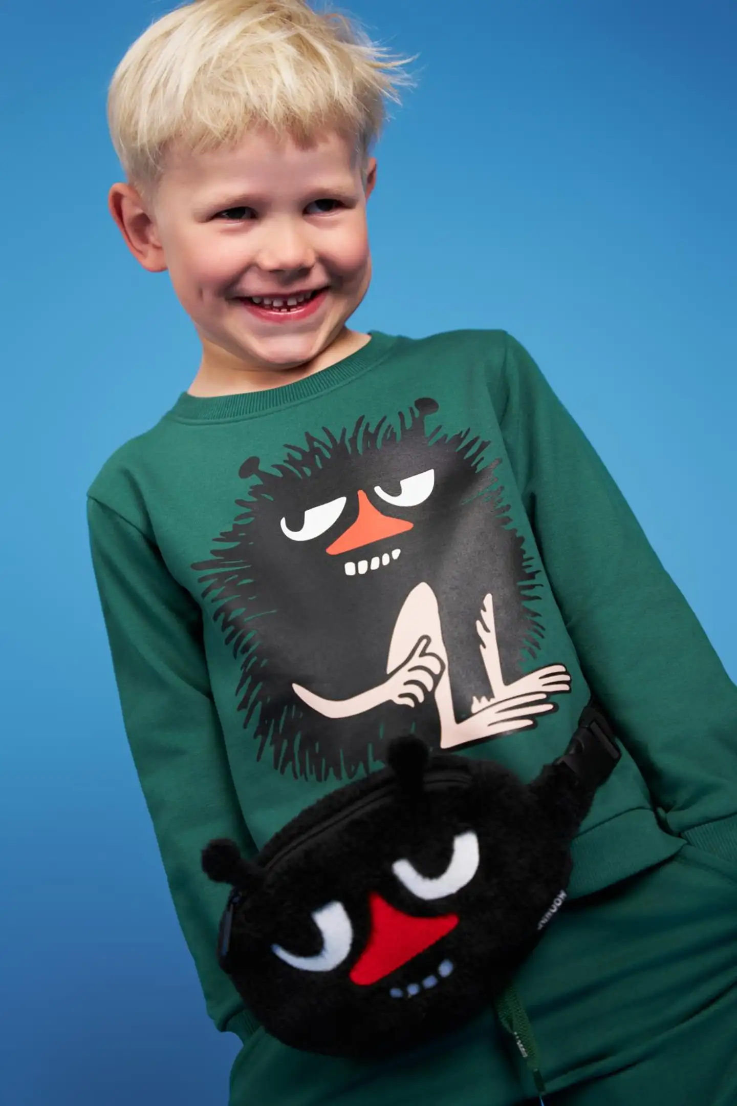 Martinex Muumi lasten collegepaita Haisuli 588968 - VIHREÄ - 4
