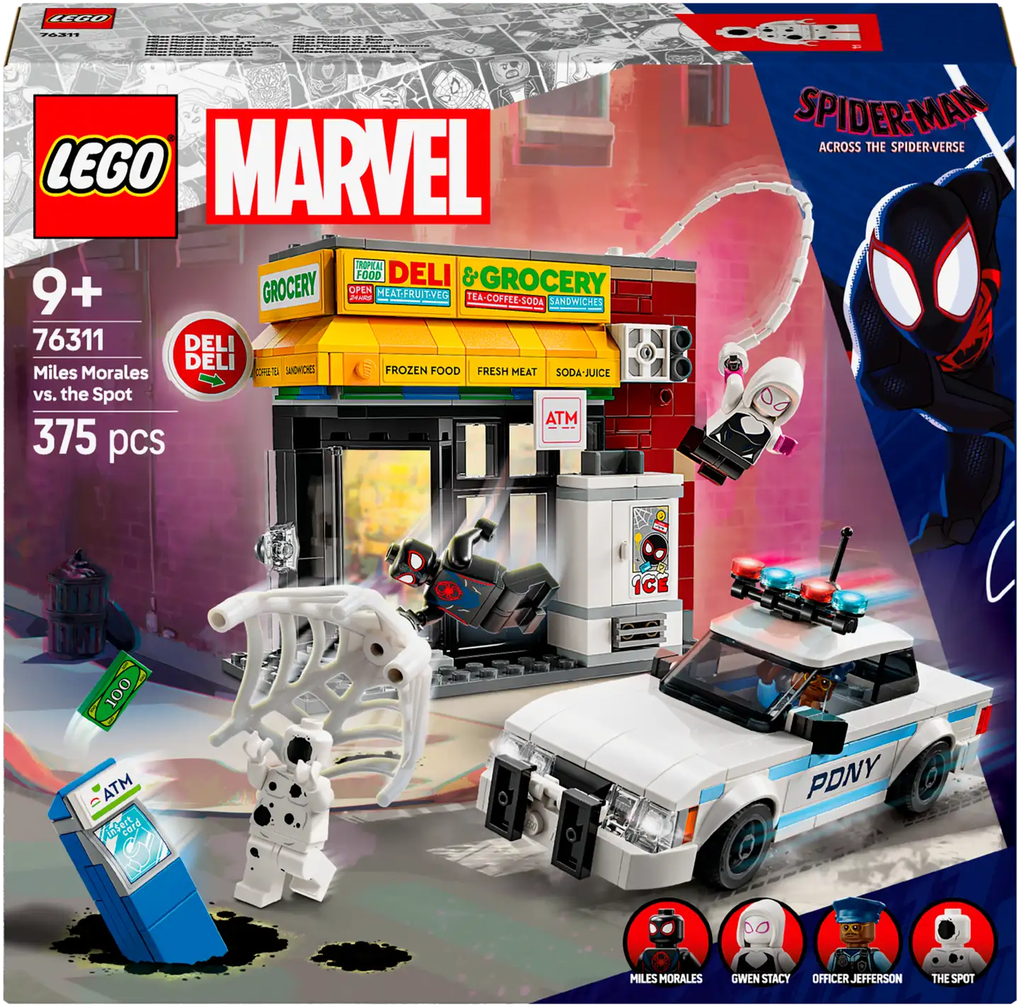 LEGO® Super Heroes Marvel 76311 Hämähäkkiversum: Miles Morales vastaan Pilkku - 2