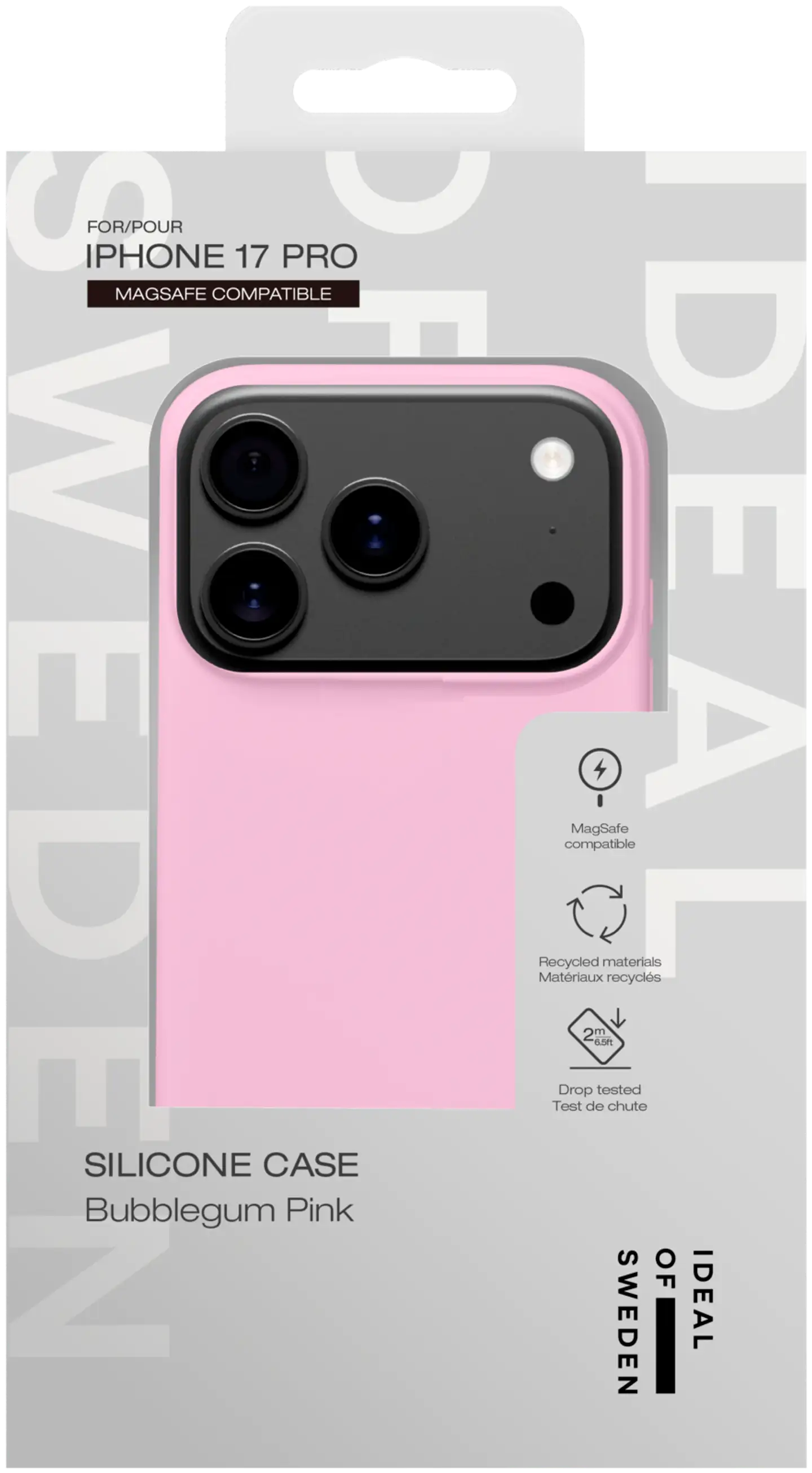 Ideal Of Sweden Silicone suojakuori MagSafe iPhone 17 Pro purkka pinkki - 5
