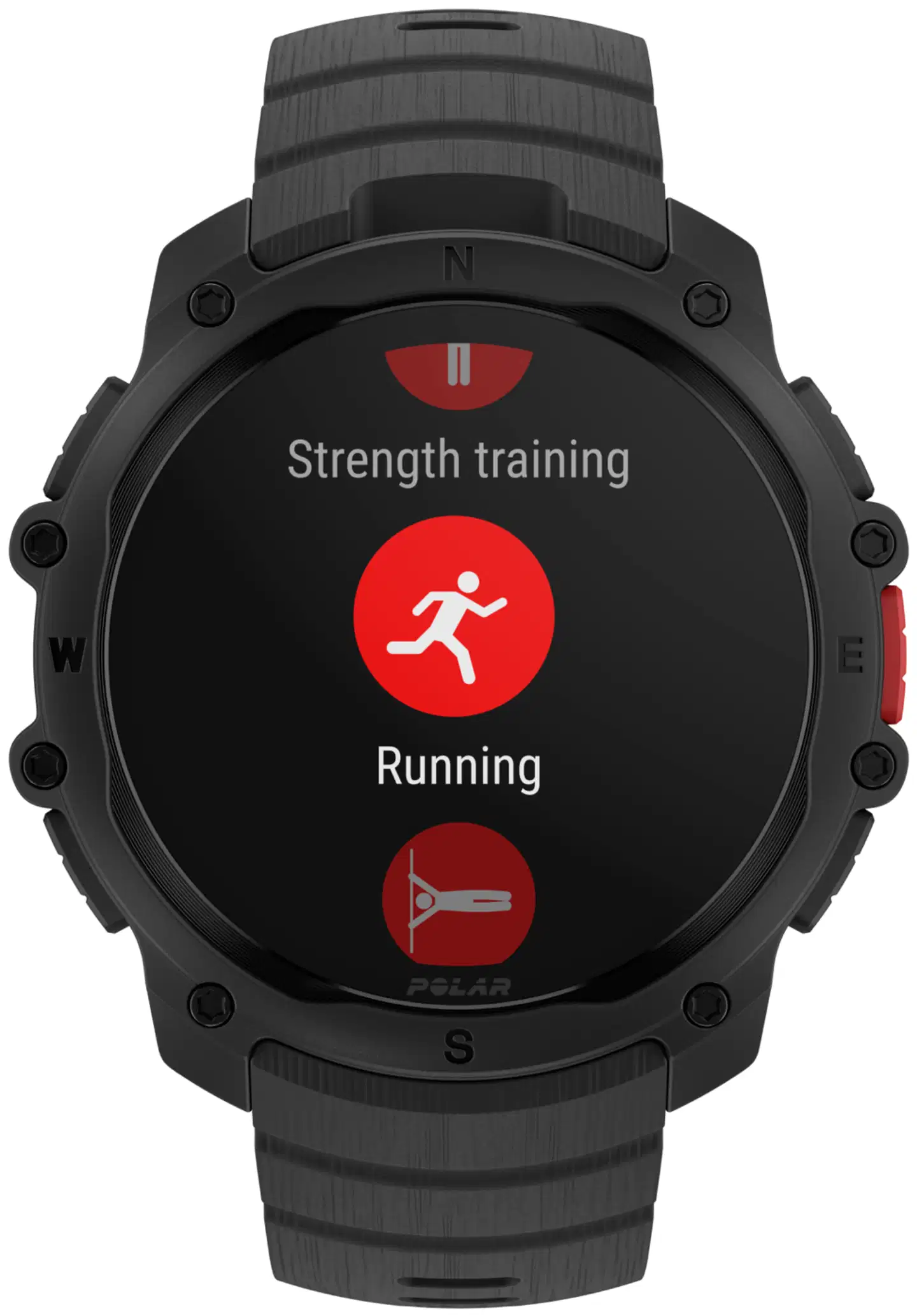 Polar urheilukello Street X Night Black (S-L) - 4