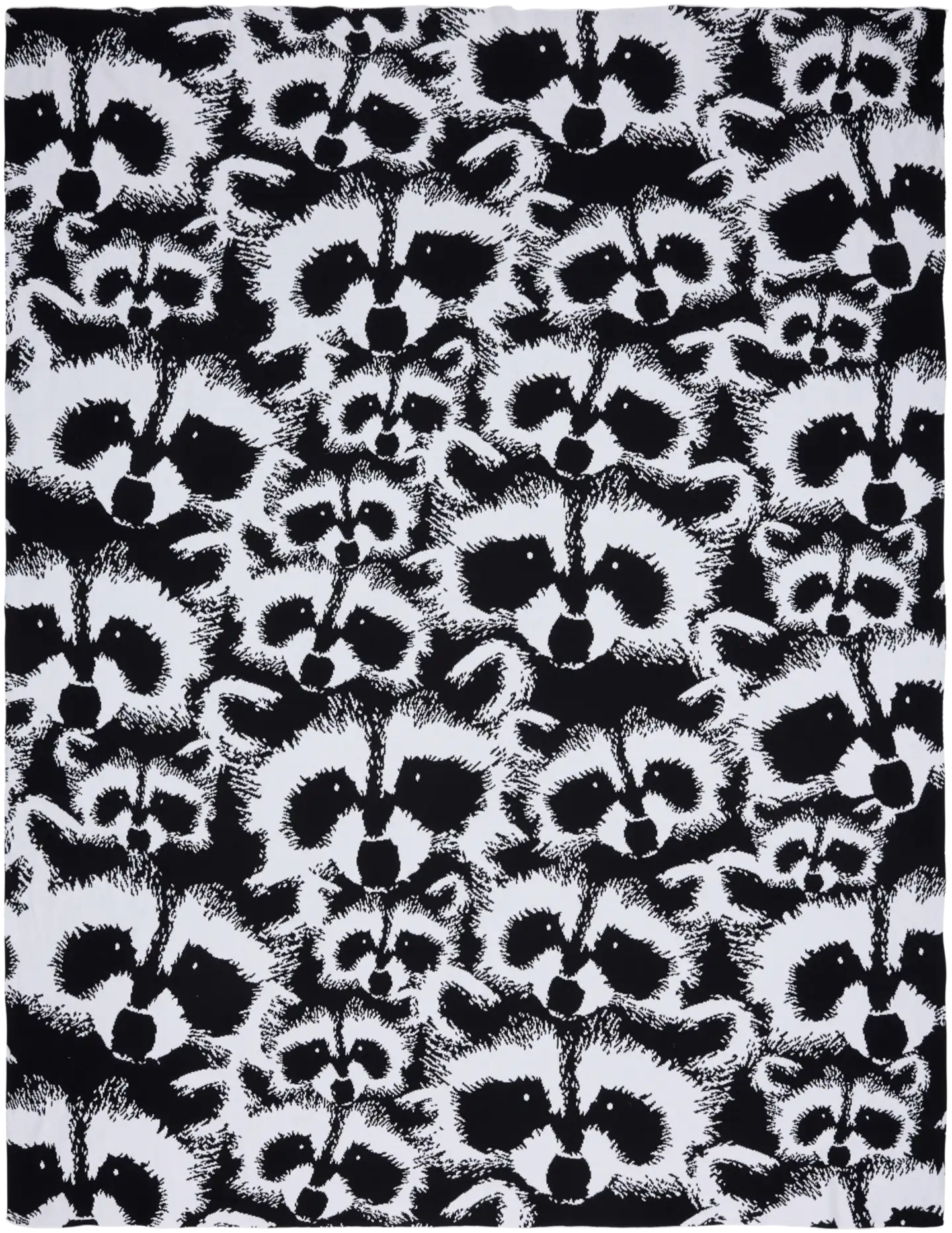 Finlayson neulostorkkupeitto Pesue 125x150cm musta/valkoinen - 2