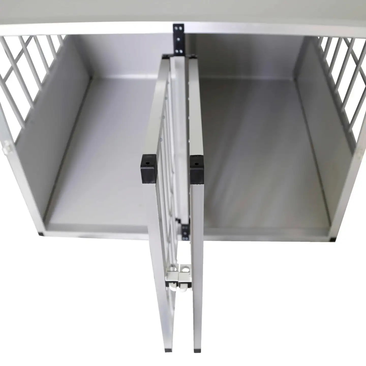 Trekker koiran kuljetushäkki XXL 104x90,5x69,5 cm alumiini - 5