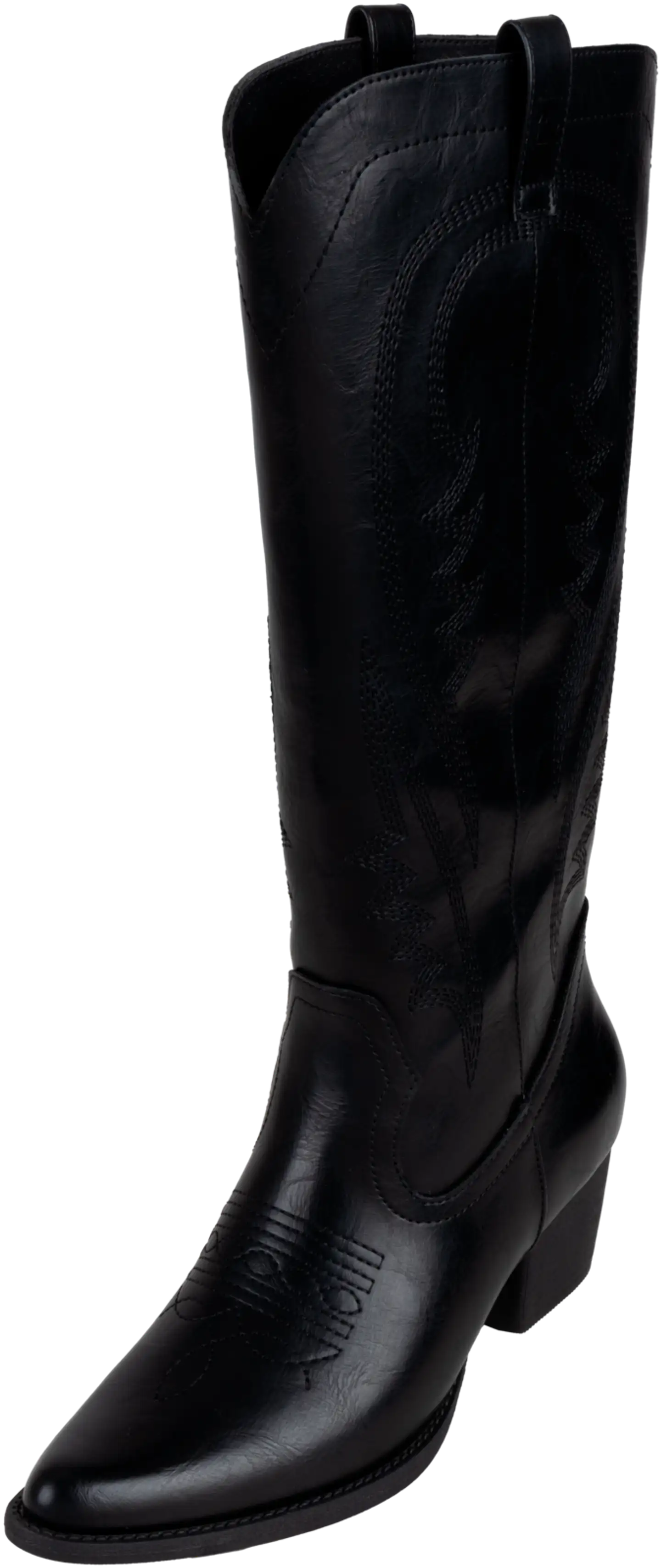 WKLY. naisten western-bootsit Josefina - BLACK - 1