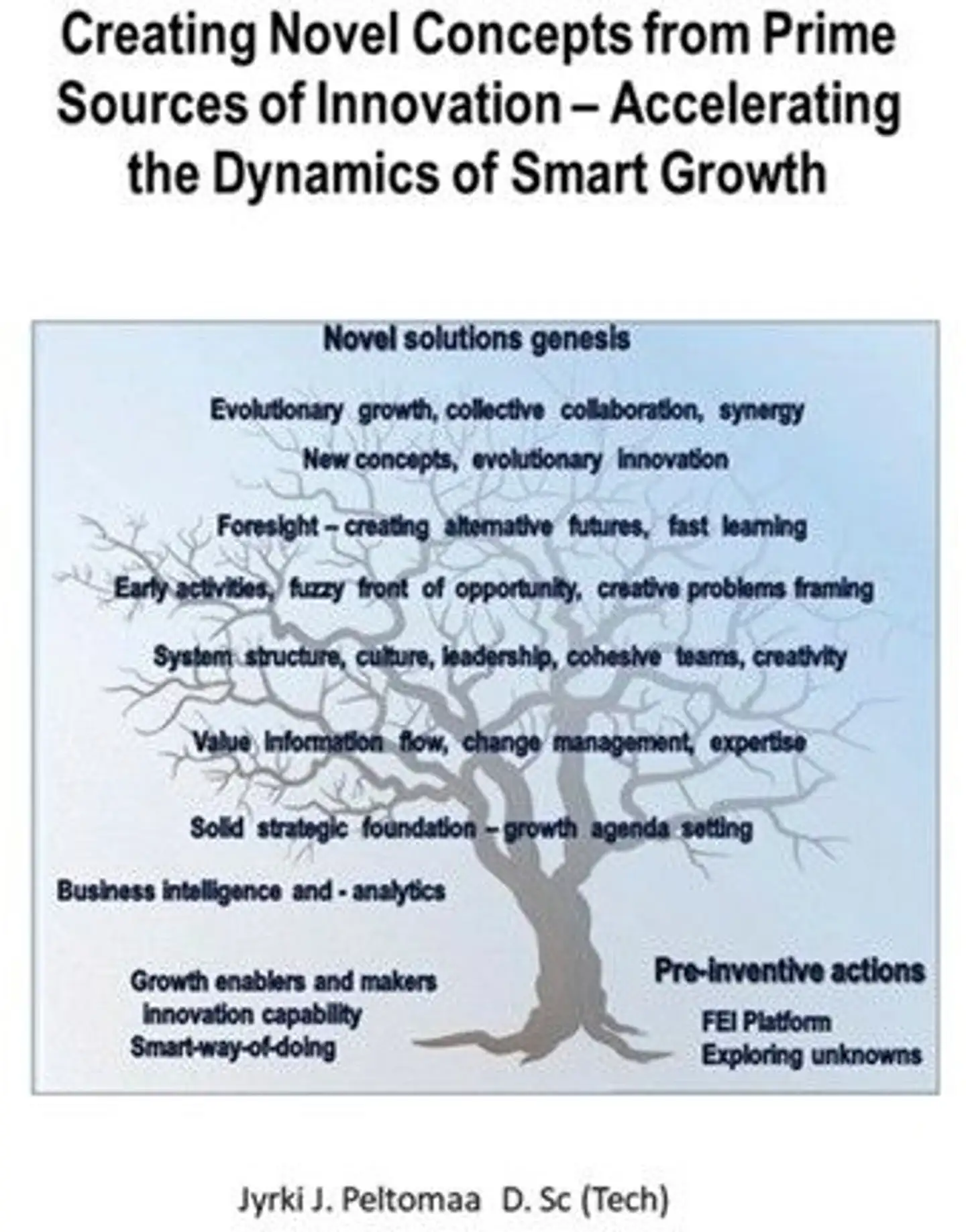 Peltomaa, Creating Novel Concepts from Prime Sources of Innovation - Accelerating the Dynamics of Smart Growth