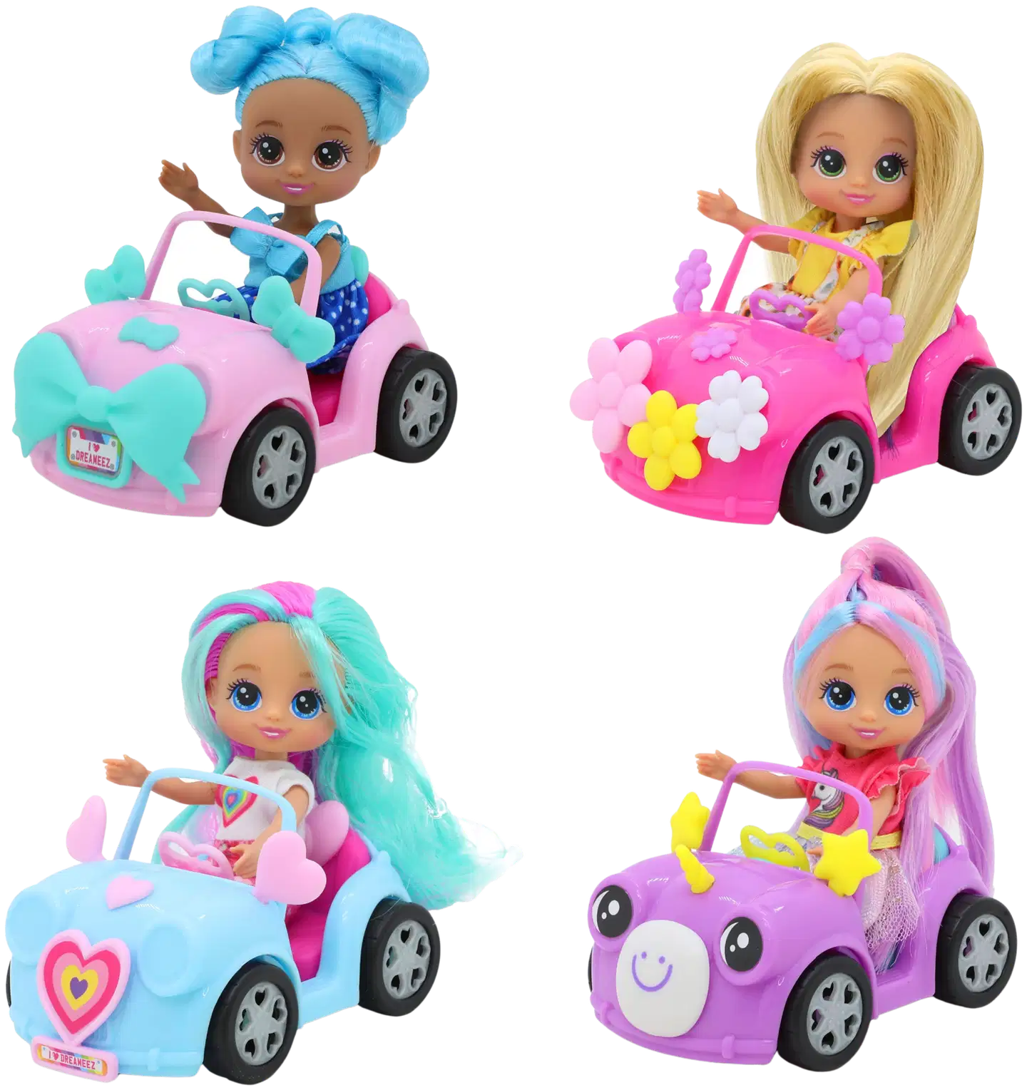 Dreameez Pikkunukke Avoautossa - 1