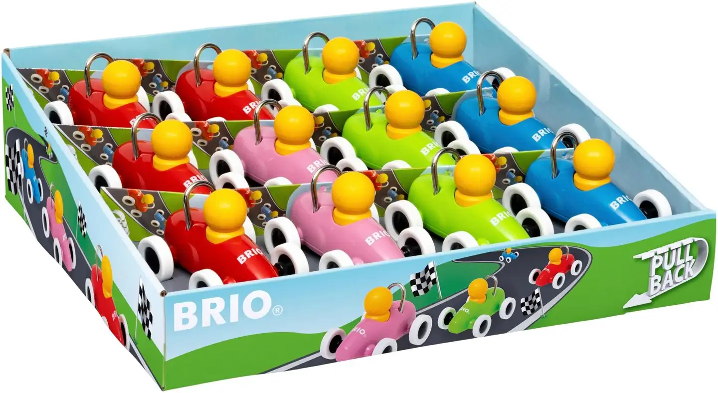 BRIO Pull Back Kilpa-auto - 2