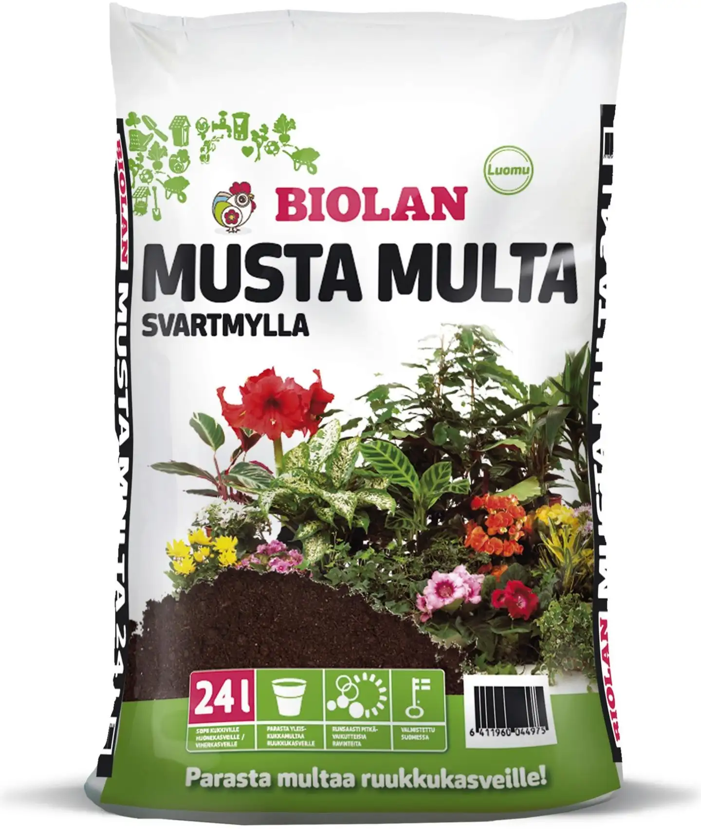 Biolan Musta Multa 24 l