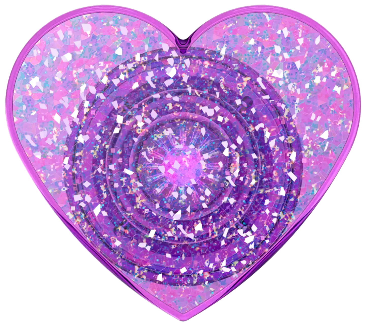 Popsockets puhelinpidike PopGrip Iridescent Confetti Dreamy Heart - 1