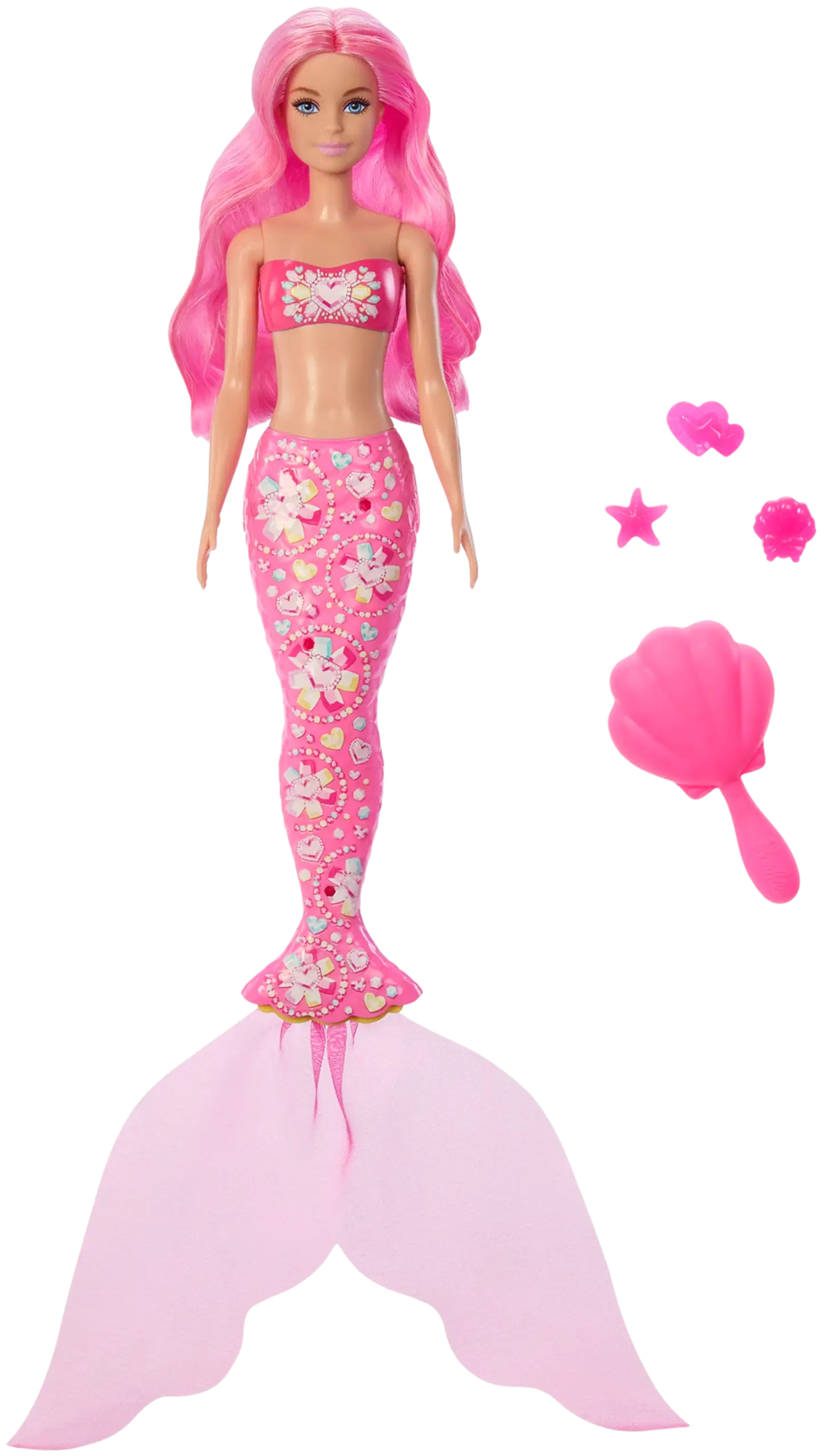 Barbie Color Reveal Mermaid treasure -nukke - 3
