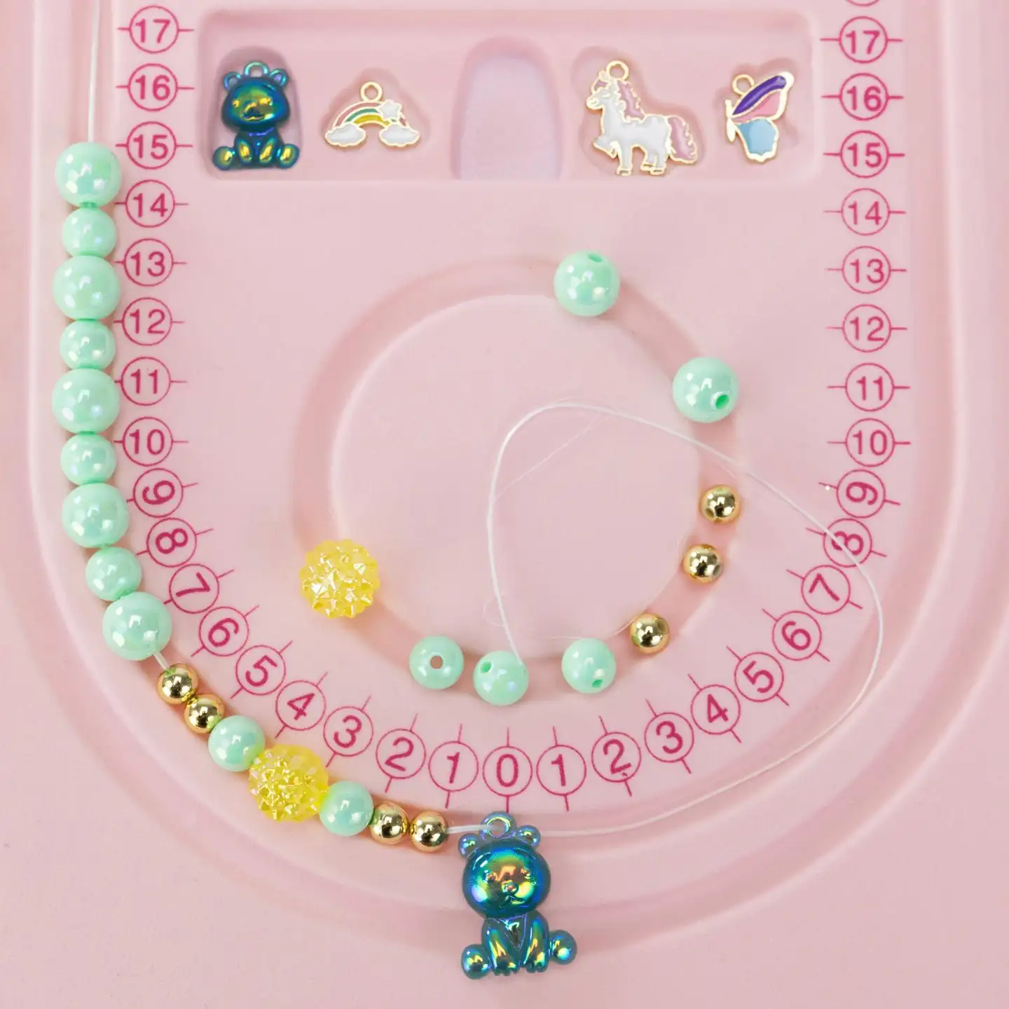 Koruaskartelusetti 600 Helmeä Alustalla - 3