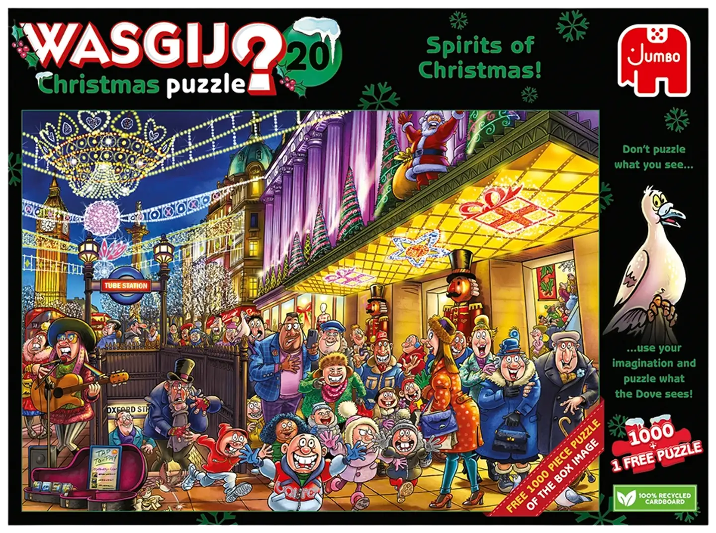 Wasgij Spirit of Christmas  no 20 2x1000pcs - 3