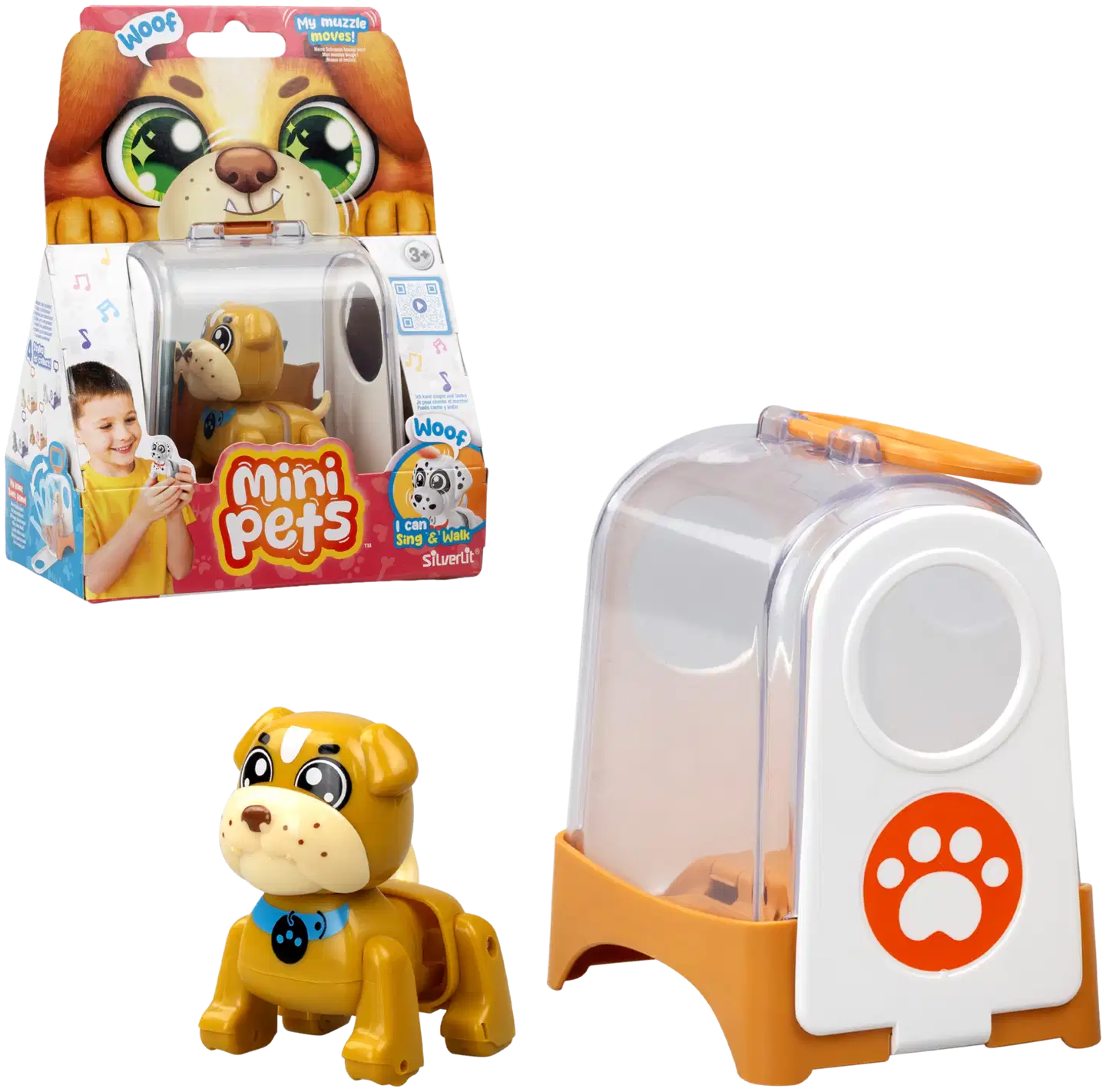 Silverlit interaktiivinen elektroninen lemmikkilelu Mini Pets - 10
