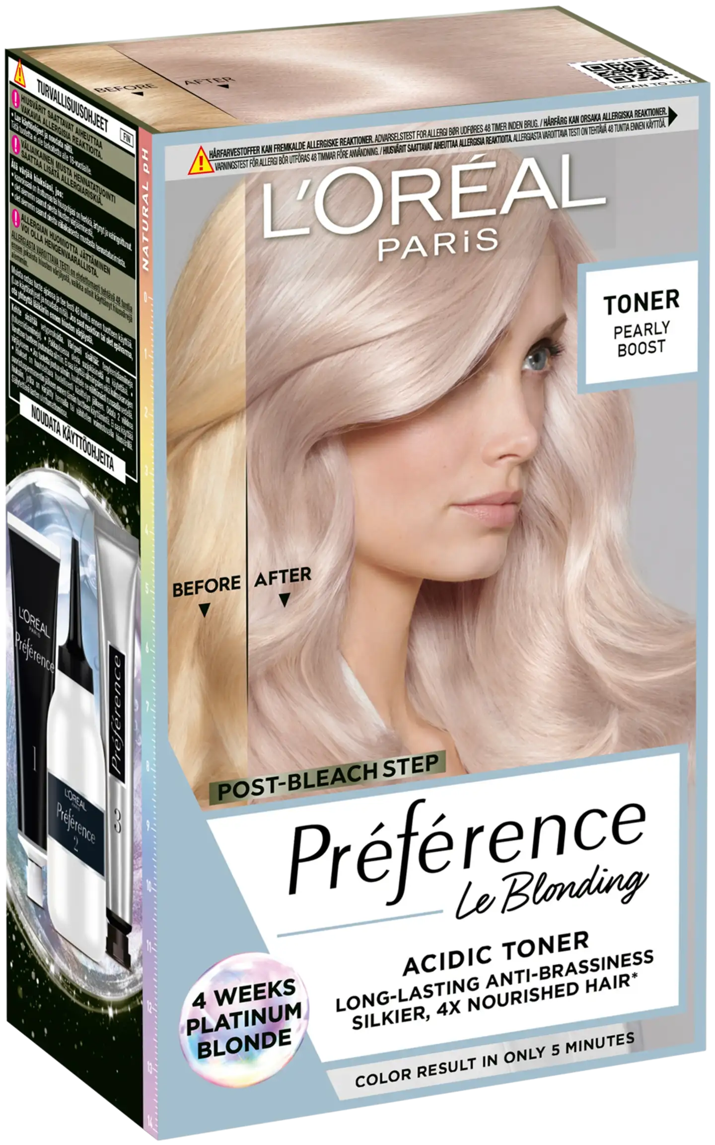 L'Oréal Paris Préférence Le Blonding Pearly Boost kevytväri 02 - 2