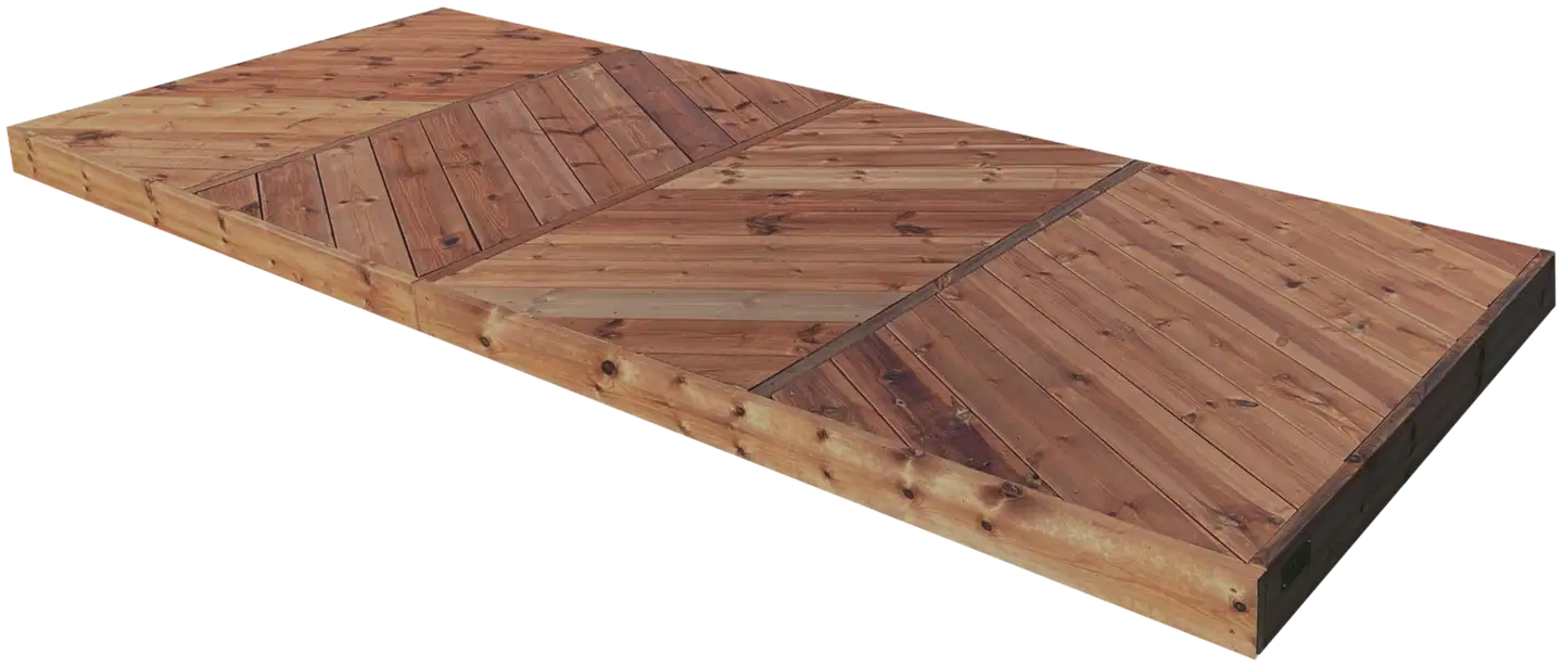 PatioN°rd Kaiku valmisterassi 2x4 kestopuu - 1
