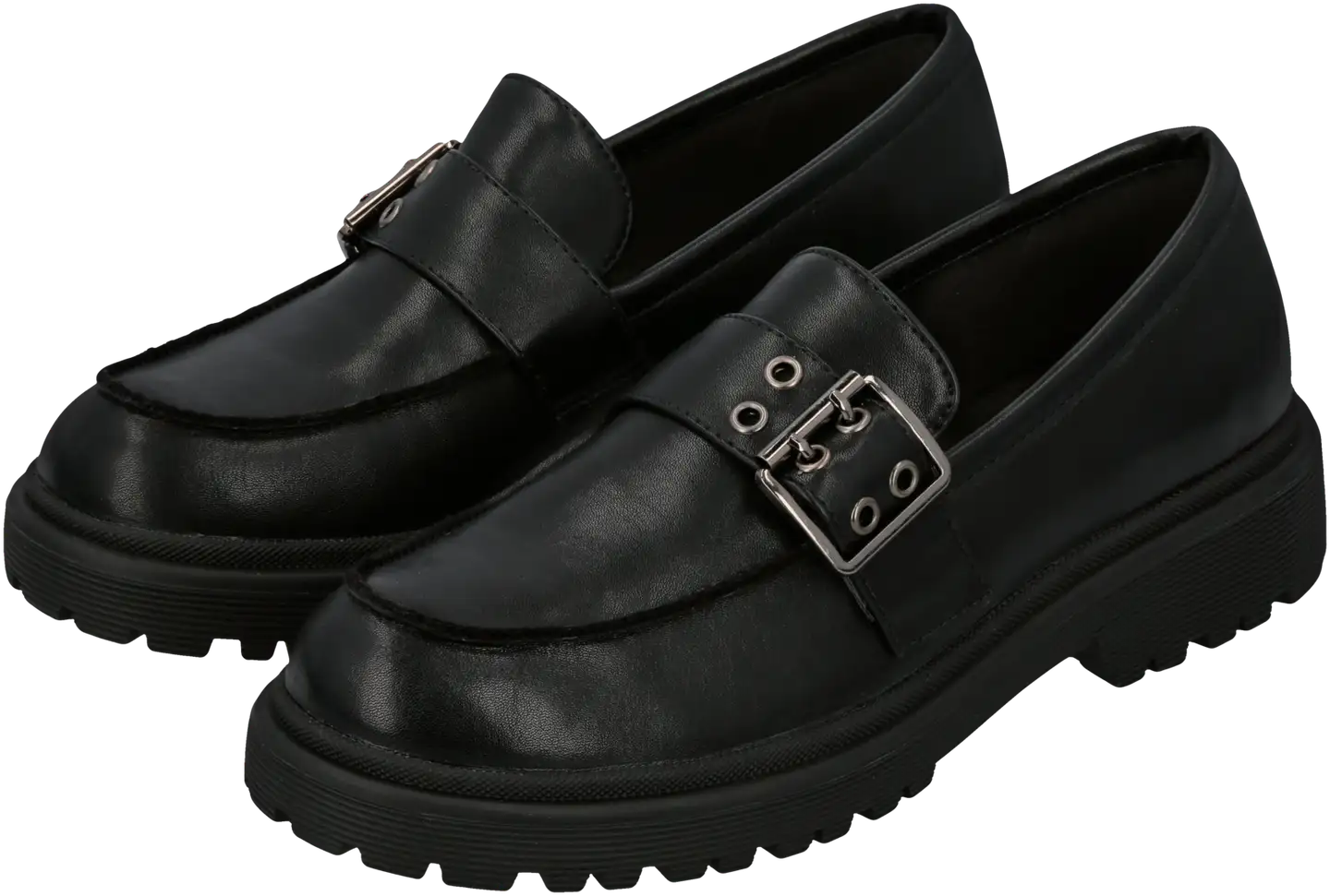 WKLY. naisten loaferit Thea - BLACK - 3