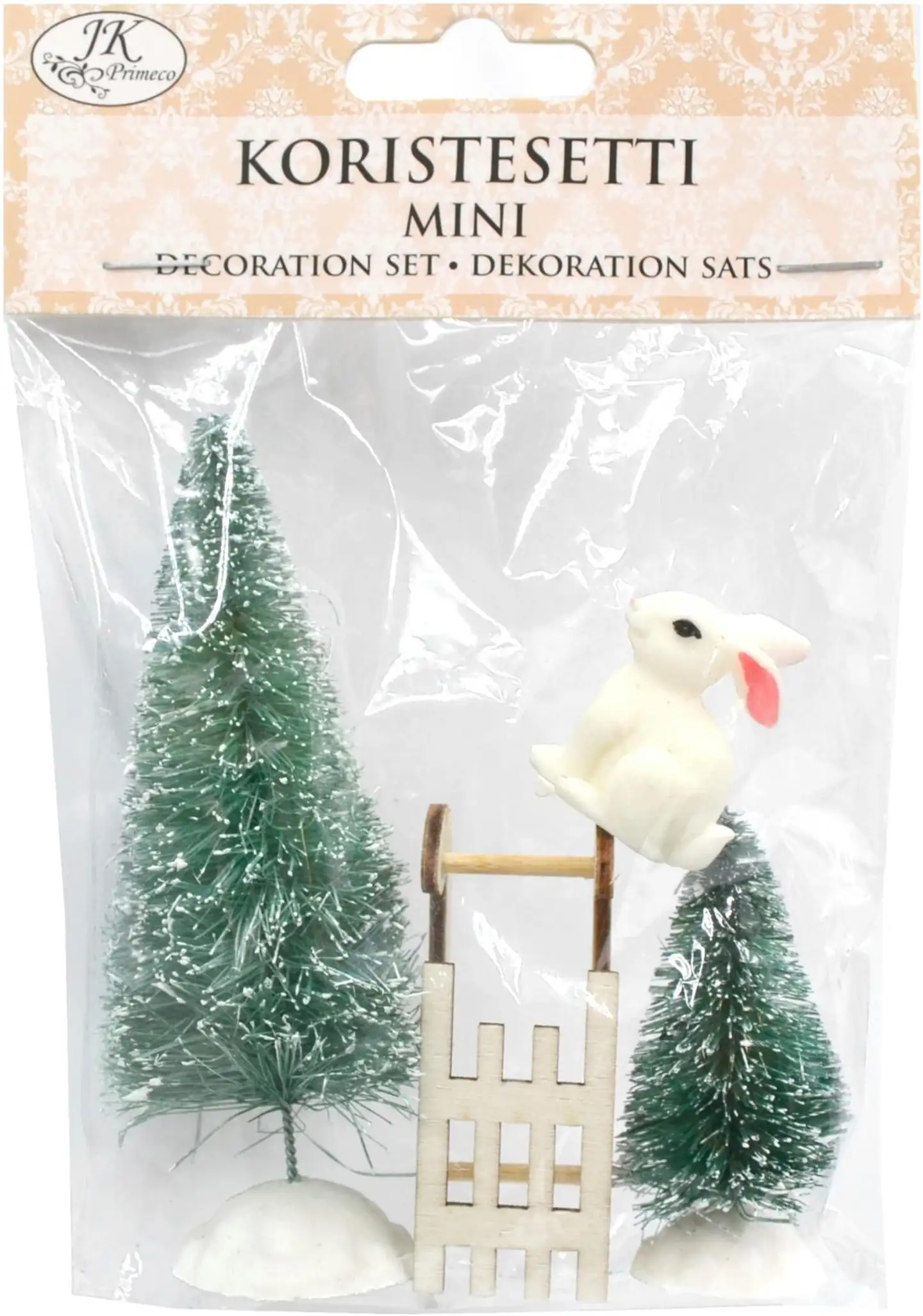 J.K. Primeco Koristesetti mini metsä 4kpl/pkt