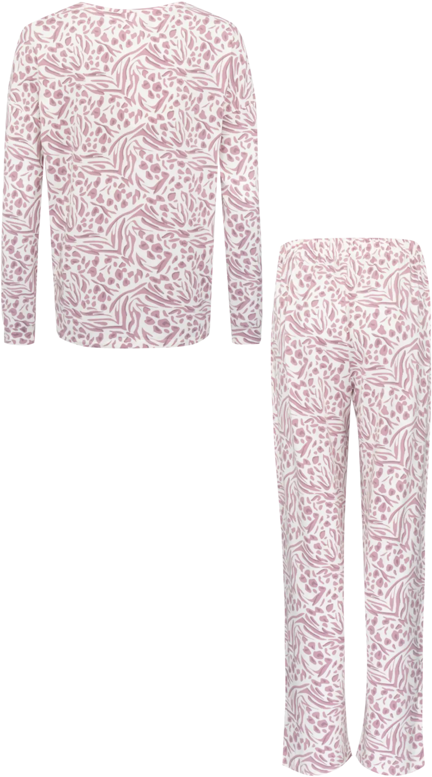 TEX naisten pyjama I997293 - pink - 2