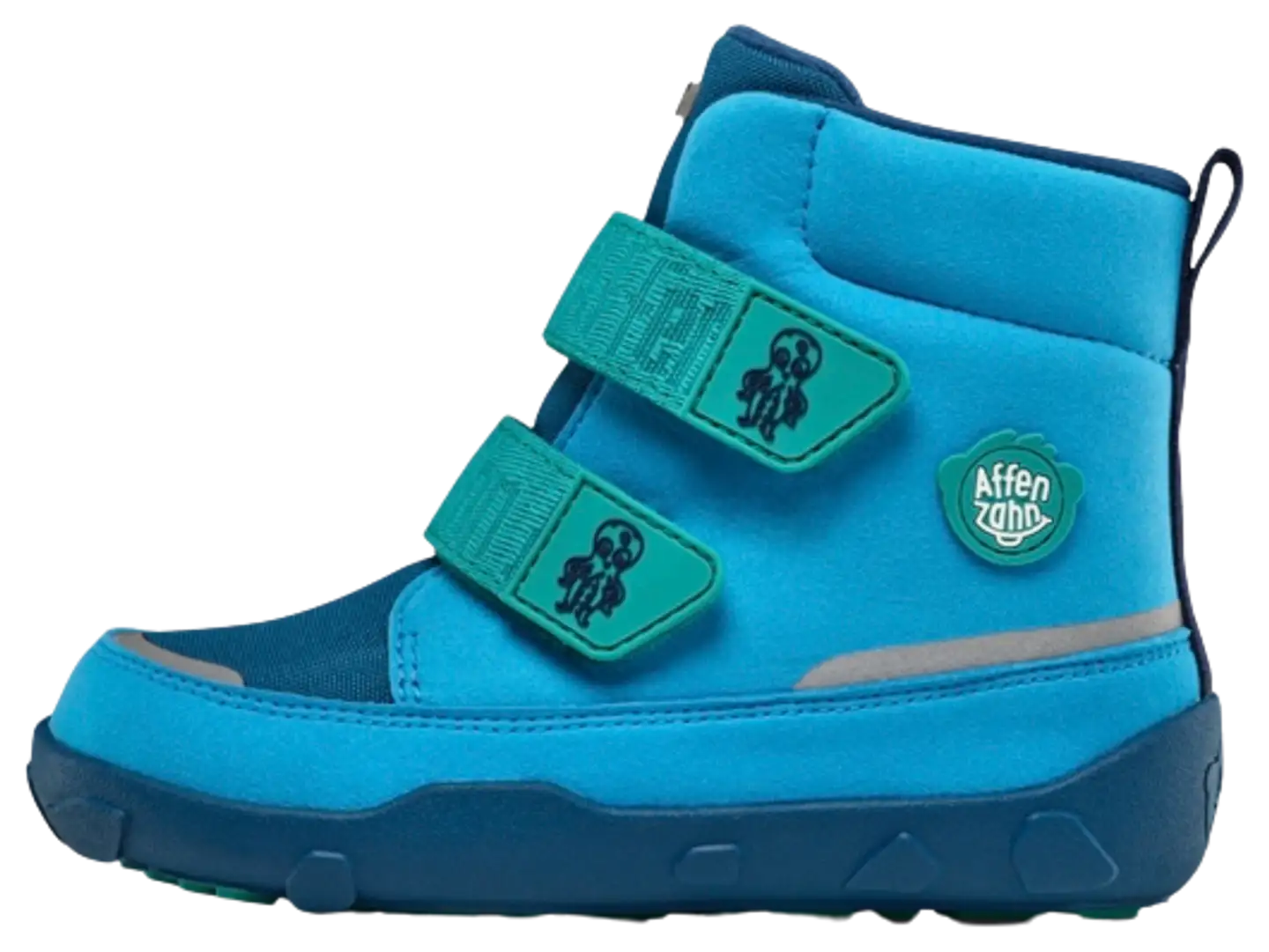 Affenzahn lasten paljasjalkakenkä Mid Boot Vegan Comfy - Octopus - 3