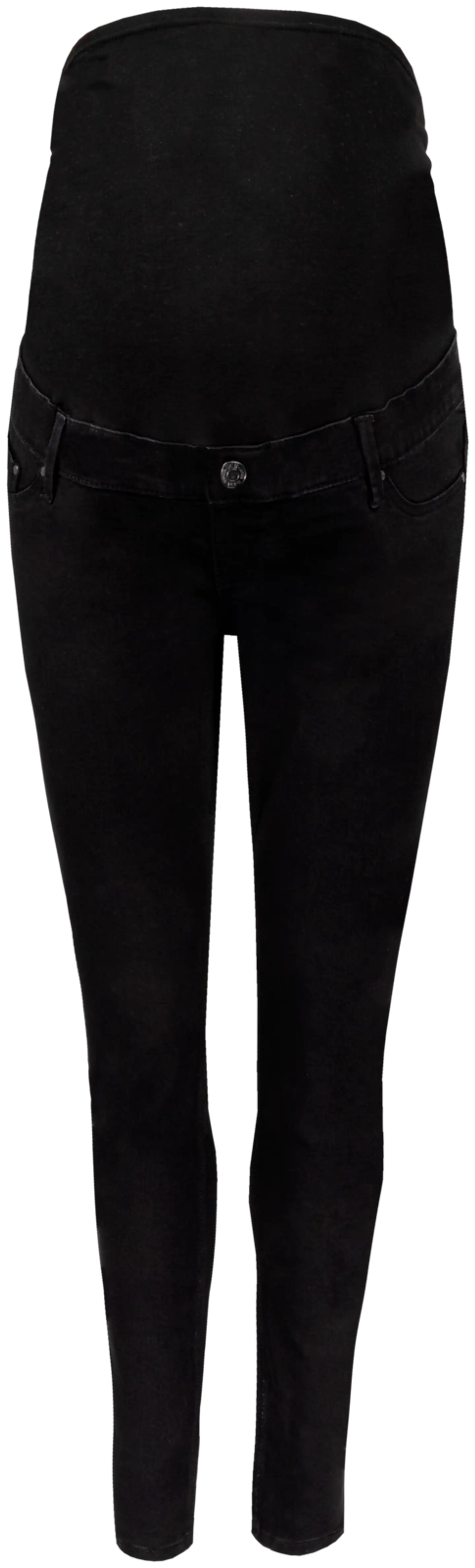 TEX naisten äitiysfarkut Slim fit I925504 - BLACK 1 - 1