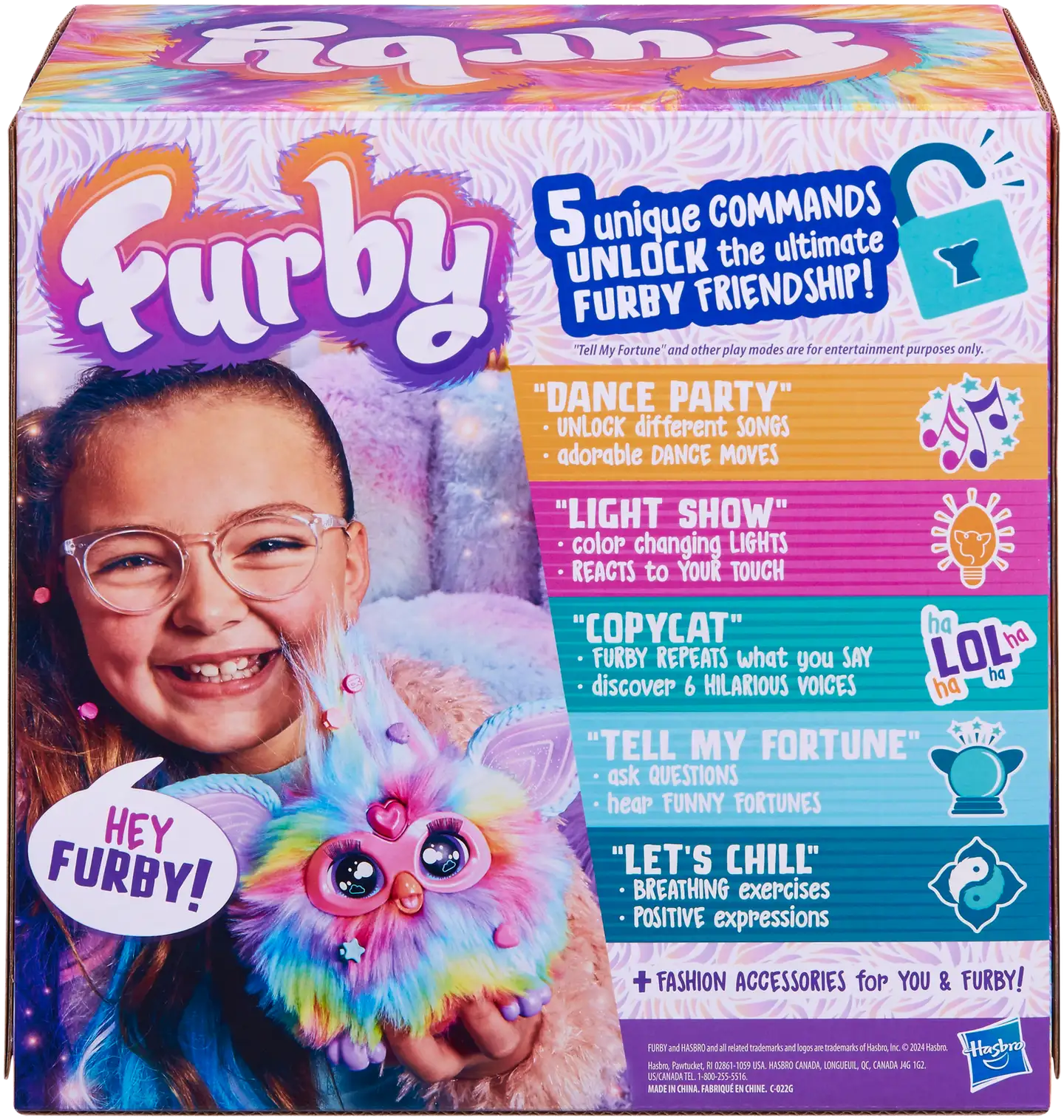 Furby interaktiivinen lelu Furby Tie Dye - 4