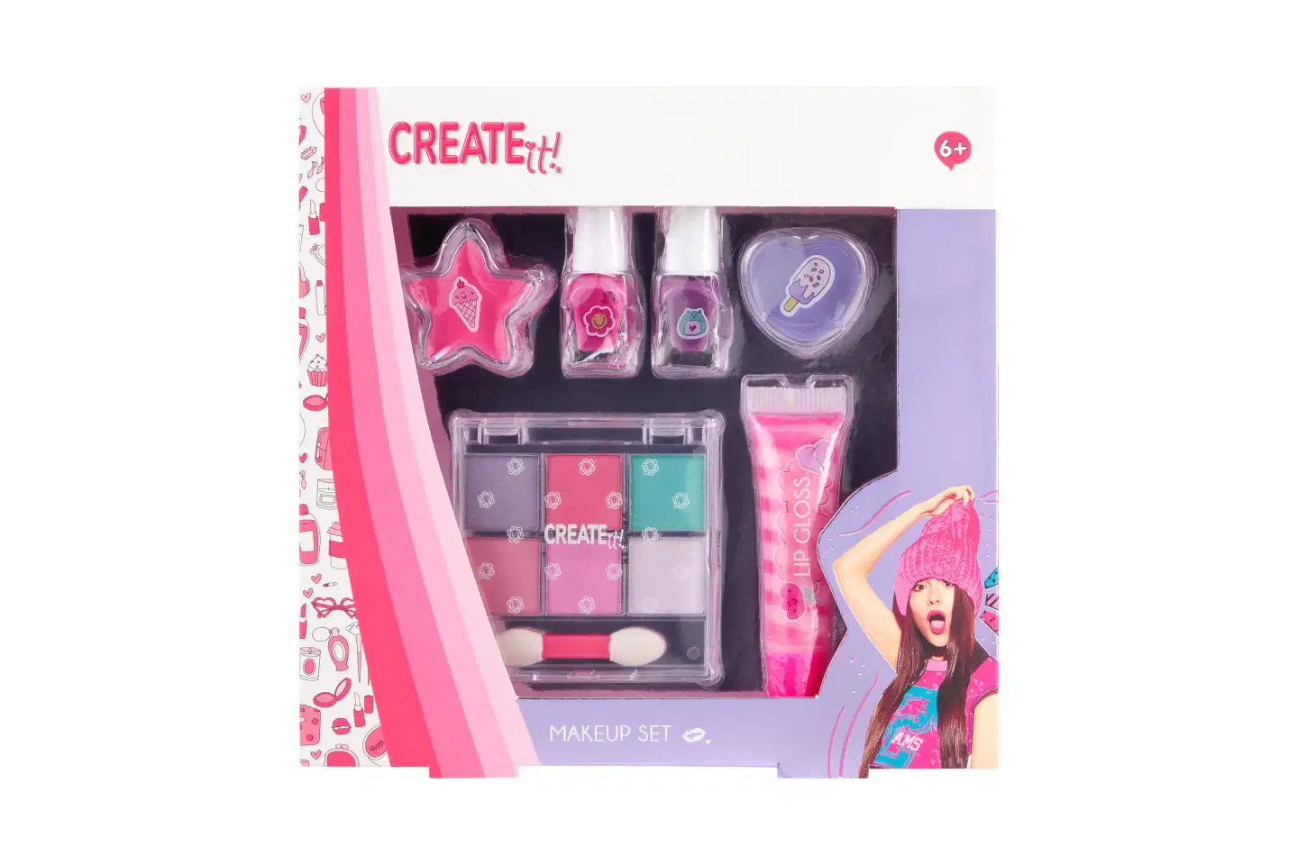 Create It! meikkisetti Pink Lilac Star - 1