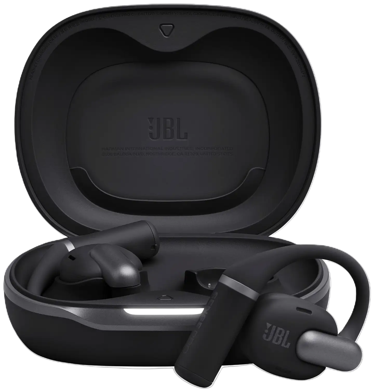 JBL langattomat avoimet kuulokkeet Sense Pro musta - 1