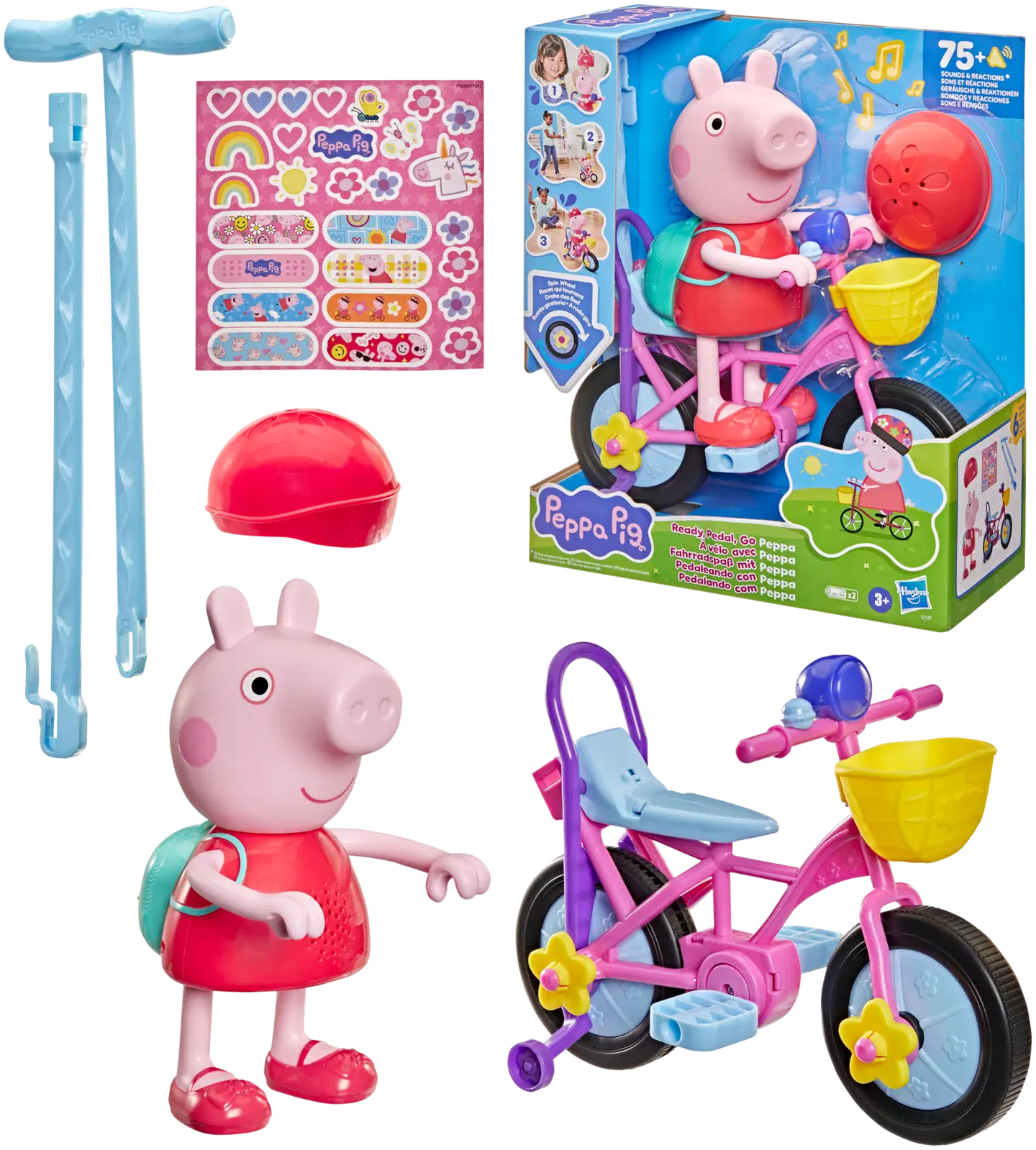 Peppa Pig interaktiivinen leikkisetti Valmiina, polje ja aja Pipsa - 5