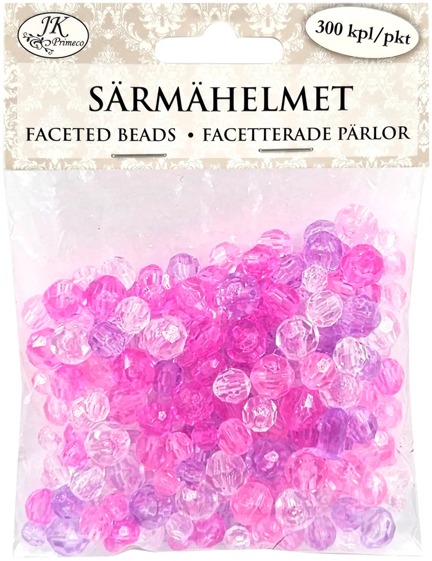 J.K. Primeco särmähelmet lila/pinkki 300kpl