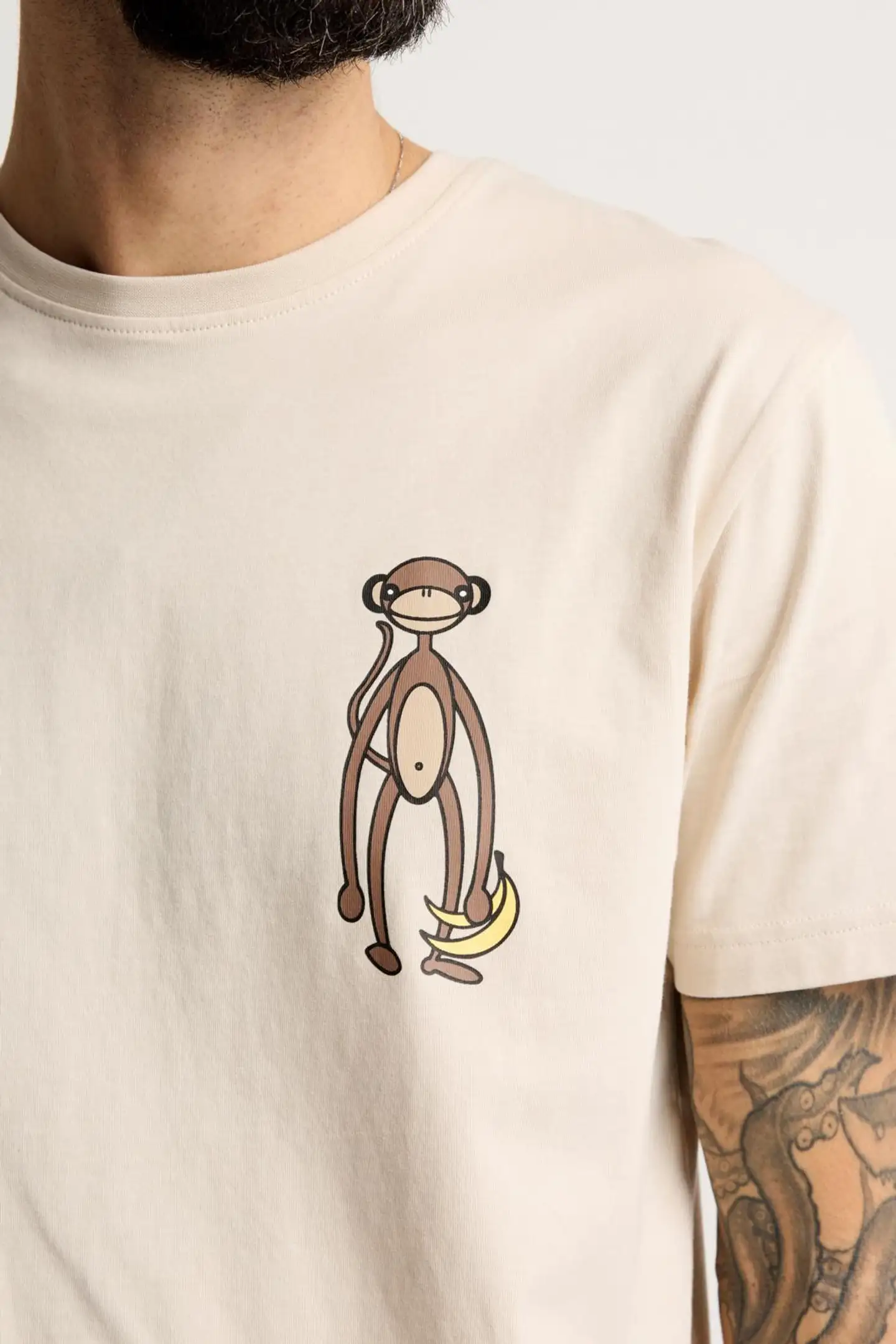 Finlayson miesten t-paita Aappa - Off white - 5