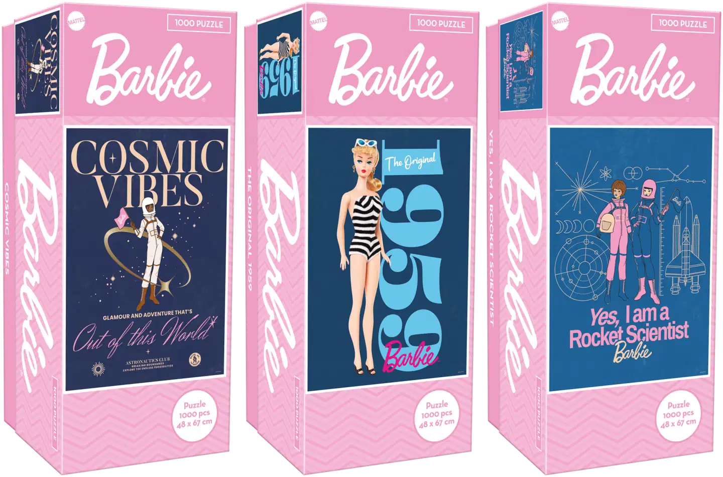 Tactic palapeli Barbie 1000 palaa, erilaisia - 1