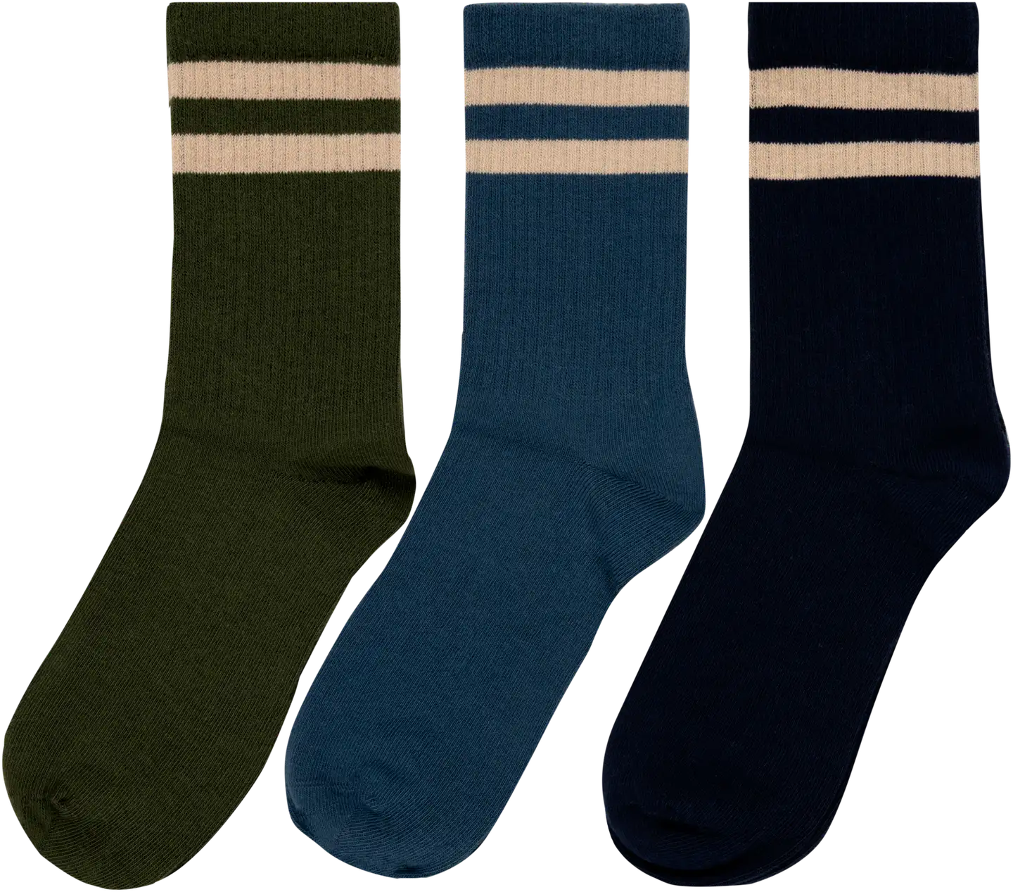 House lasten tennissukat 234H362533 3-pack - Dustyblue