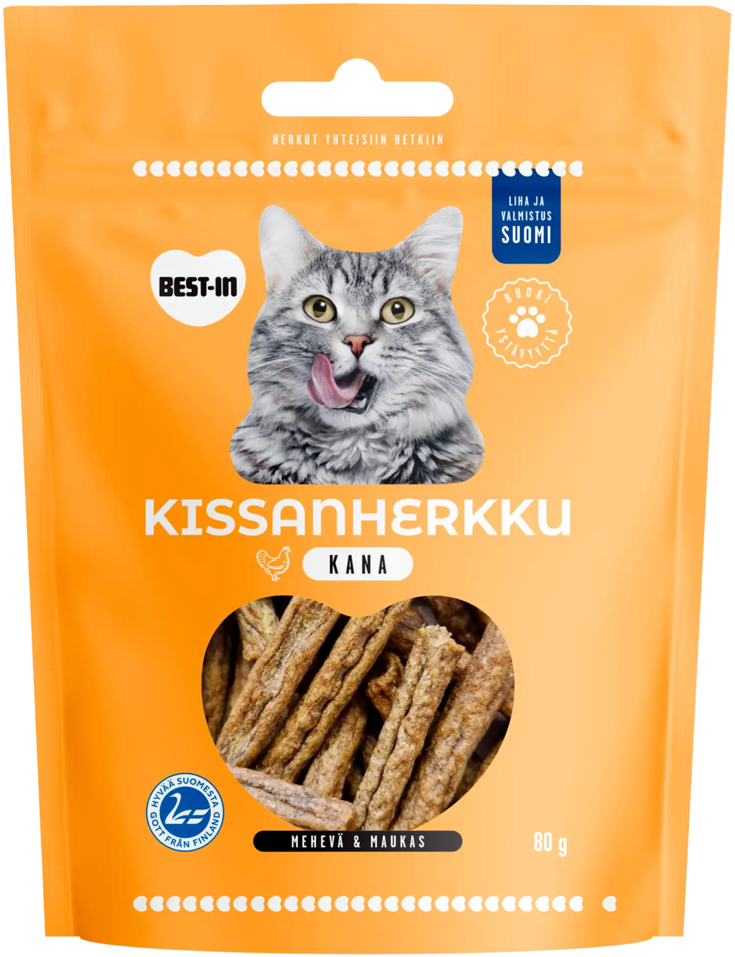 Best-In Kissanherkku kana 80g