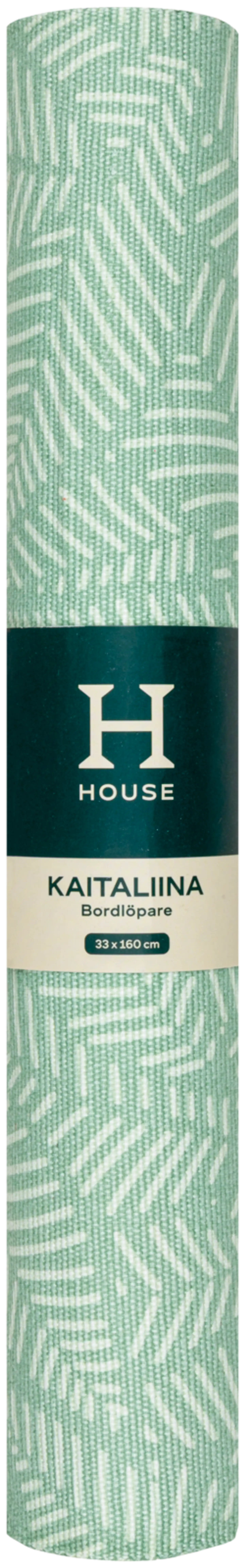 House kaitaliina Outline leaves 33x160 cm vihreä - 3