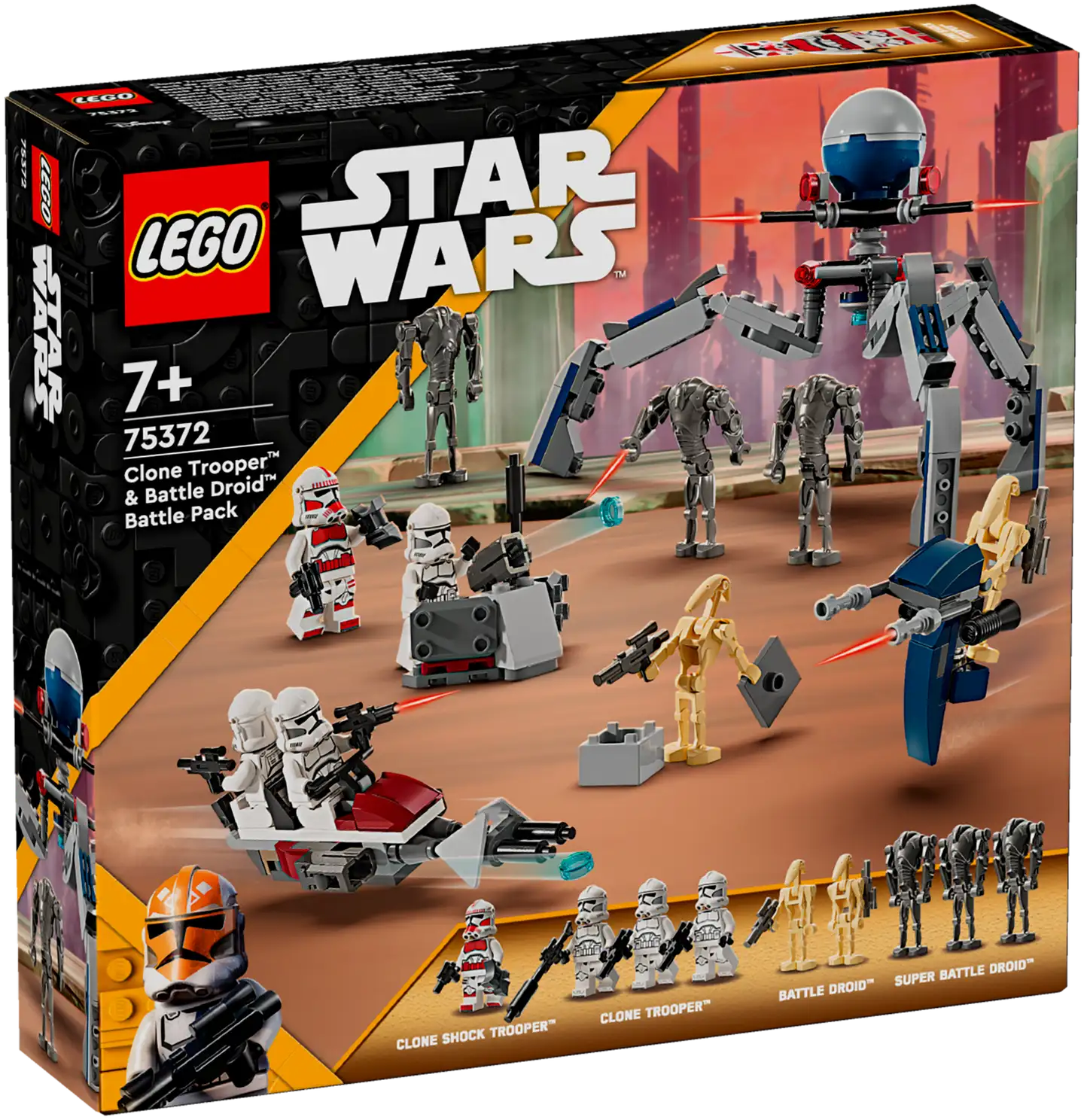 LEGO® Star Wars TM 75372 Kloonisoturin&droidin taistelupak. - 2