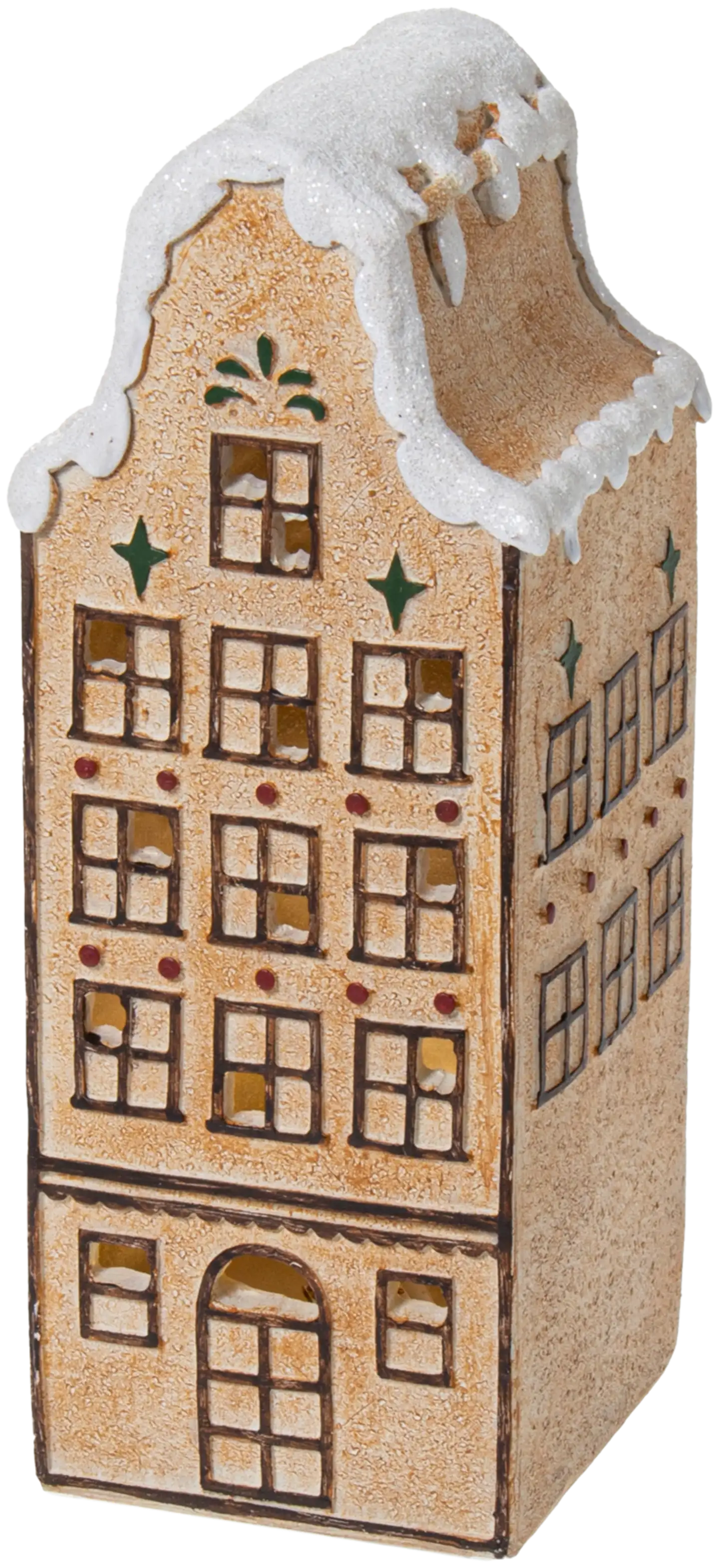 AmandaB piparkakkutalo LED 21,5 cm