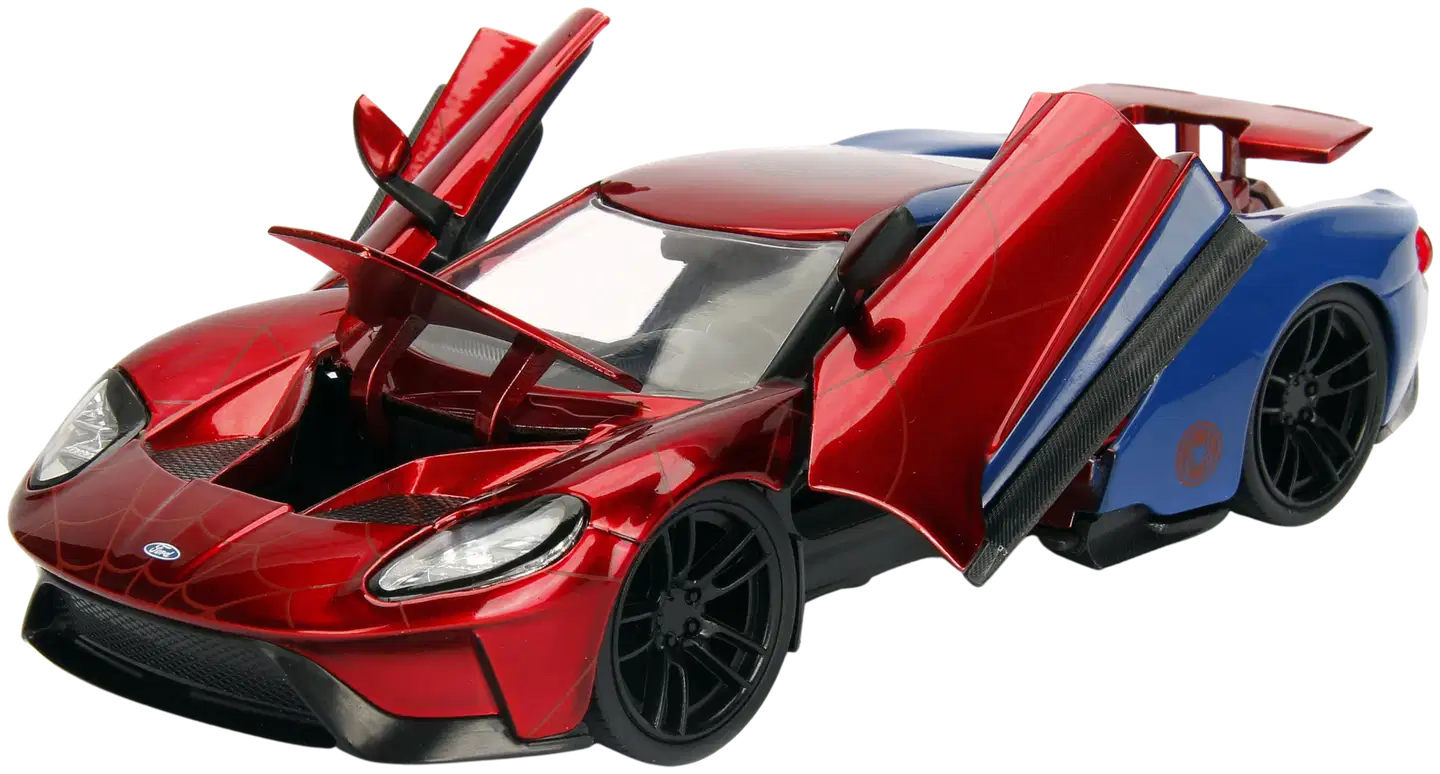 Jada Marvel Spider-Man ja 2017 Ford GT, 20 cm, 1:24, die-cast - 5