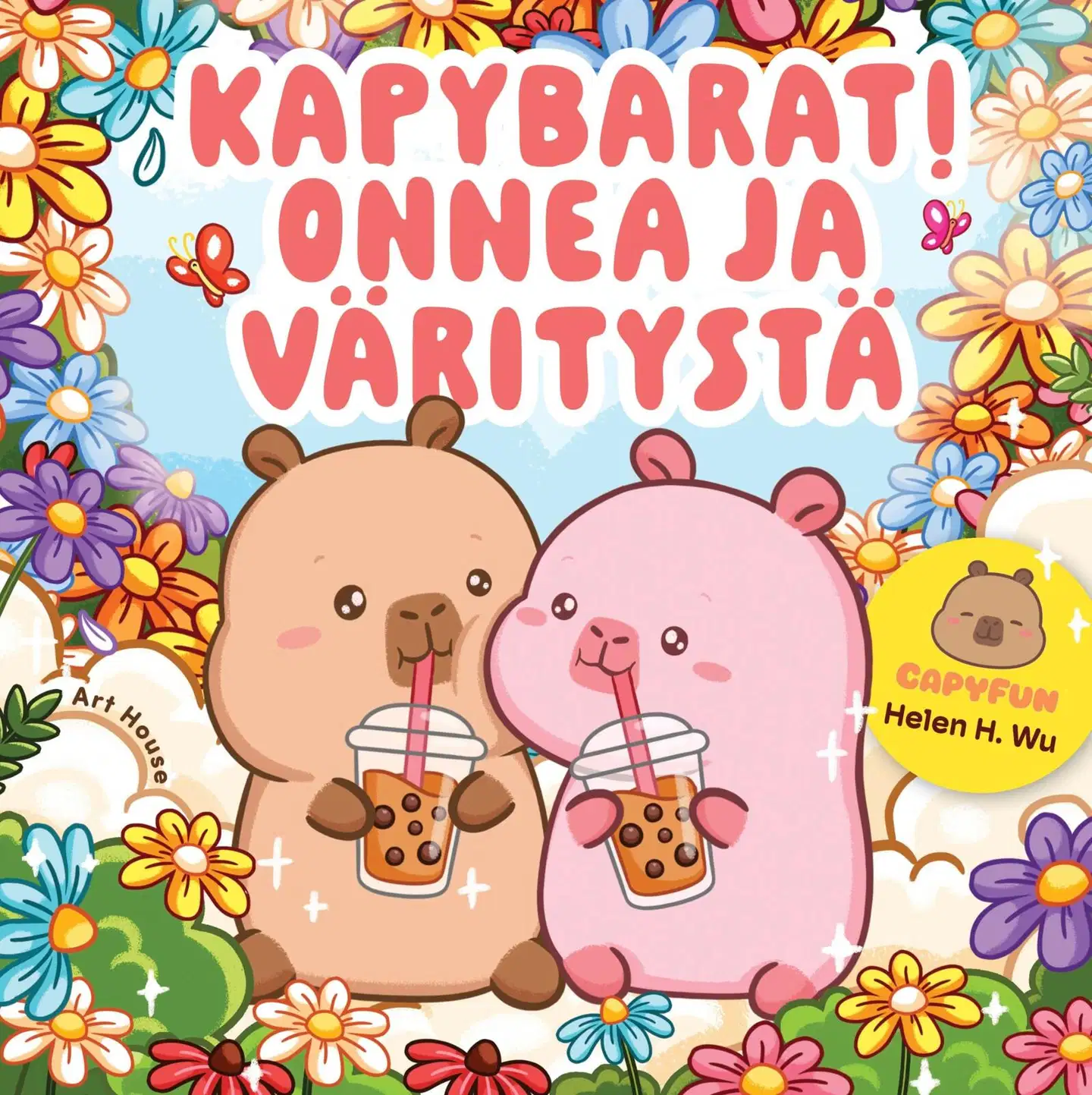 Wu, Kapybarat! Onnea ja väritystä