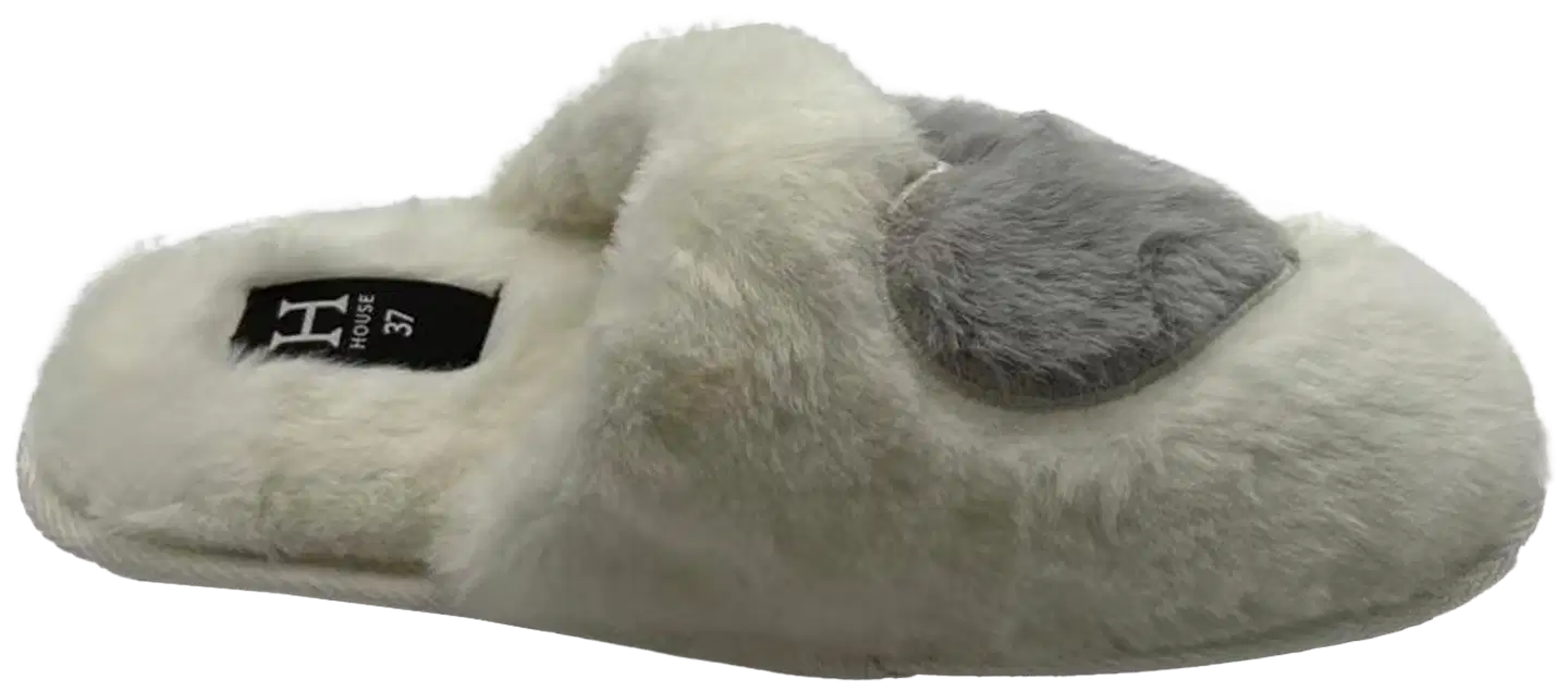 House naisten tohvelit Heather - White - 4