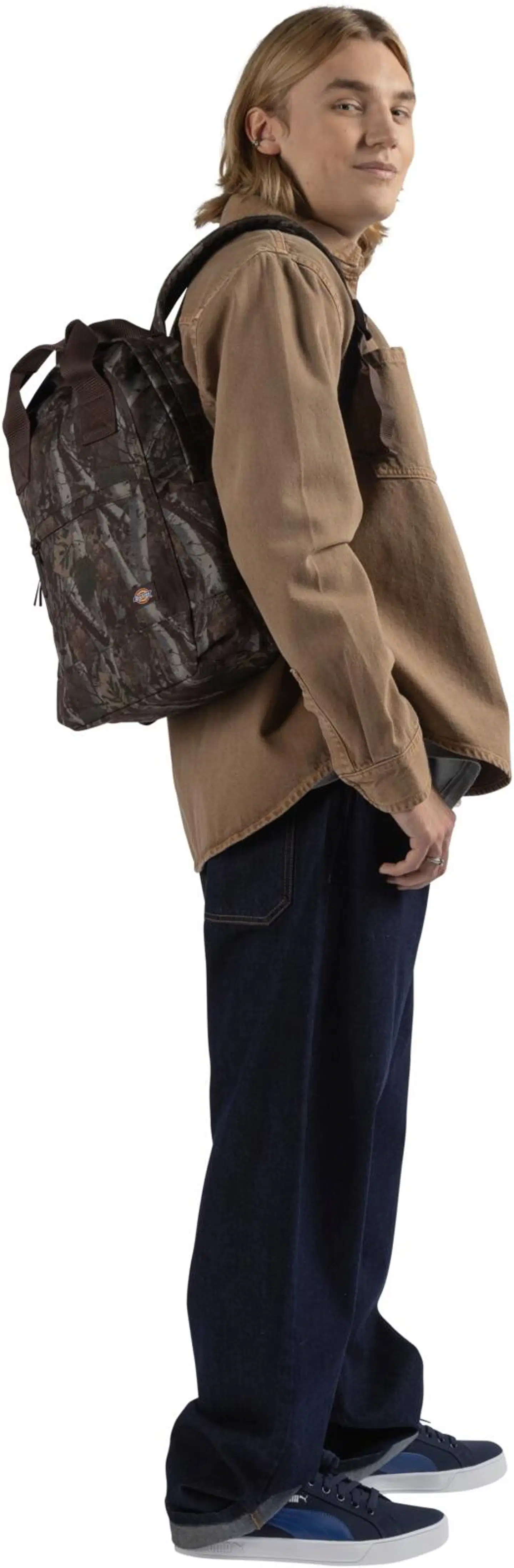 WKLY. miesten t-paita selkäprintillä, väljä istuvuus, oversize 195W252601 - Grey mel. - 8