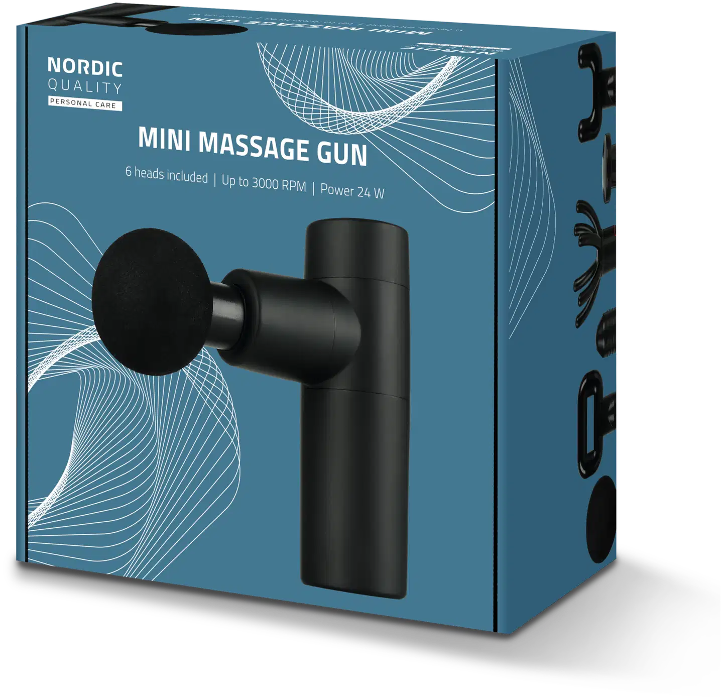 Nordic Quality minikokoinen ladattava lihashuoltovasara - 4