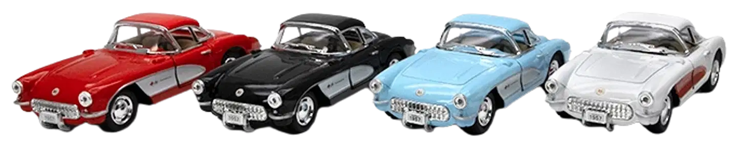 Kinsmart Metallinen pienoismalli 1:34, erilaisia - 3