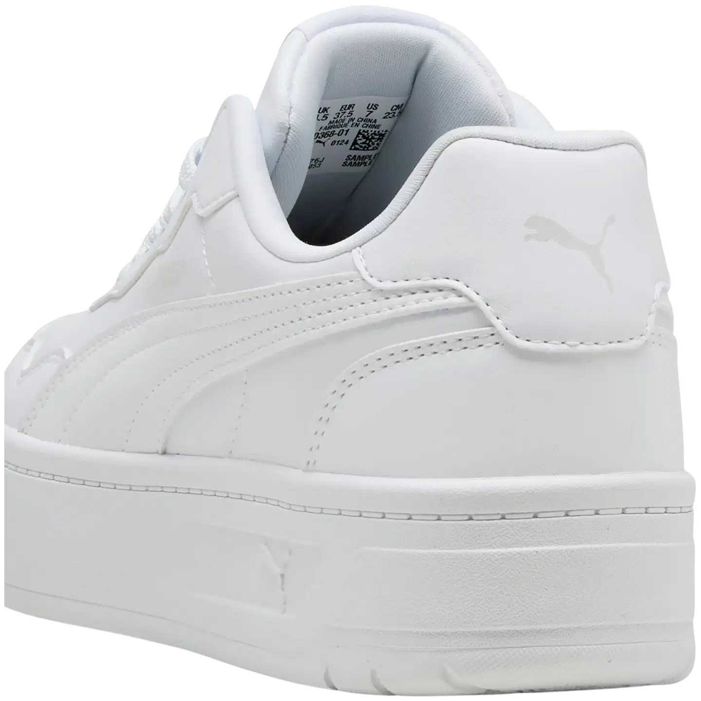 Puma naisten tennari Court Lally Skye - Puma White - 4