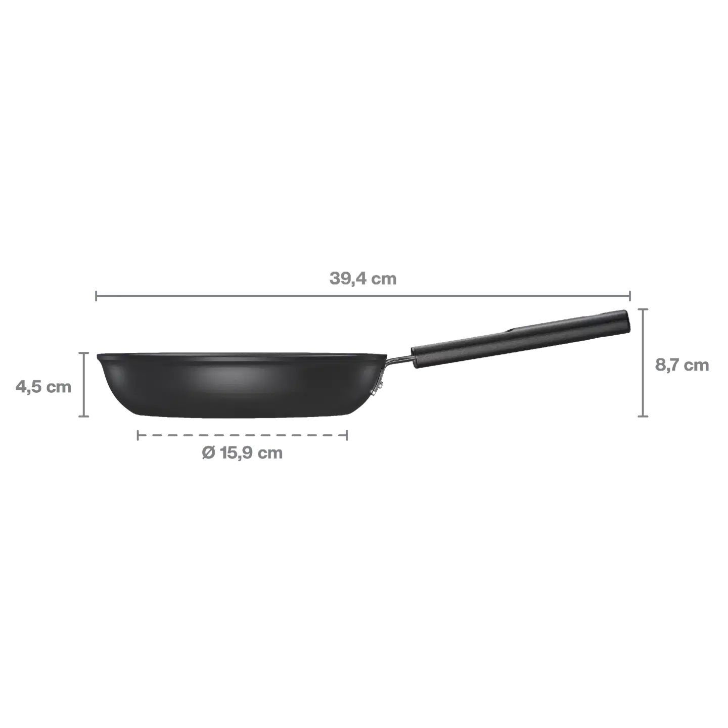 Fiskars Hard Face paistinpannu 20cm - 9