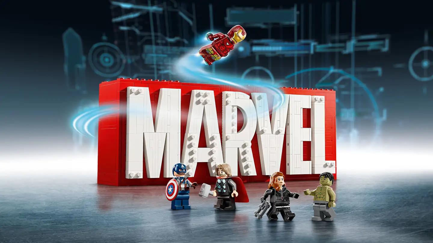 LEGO® Super Heroes Marvel 76313 MARVEL-logo ja minihahmot - 8