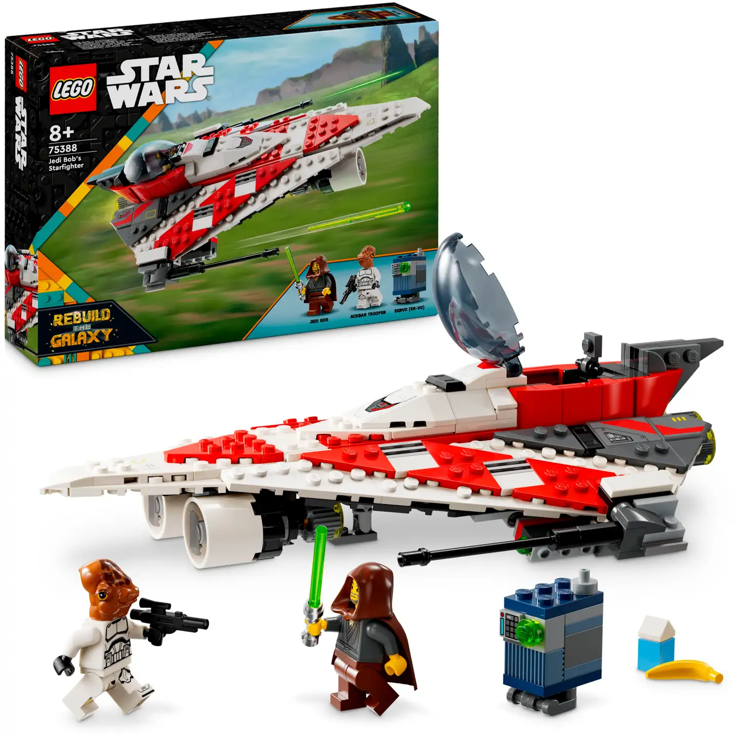 LEGO® Star Wars™ 75388 Jedi Bobin tähtihävittäjä lelusetti - 1