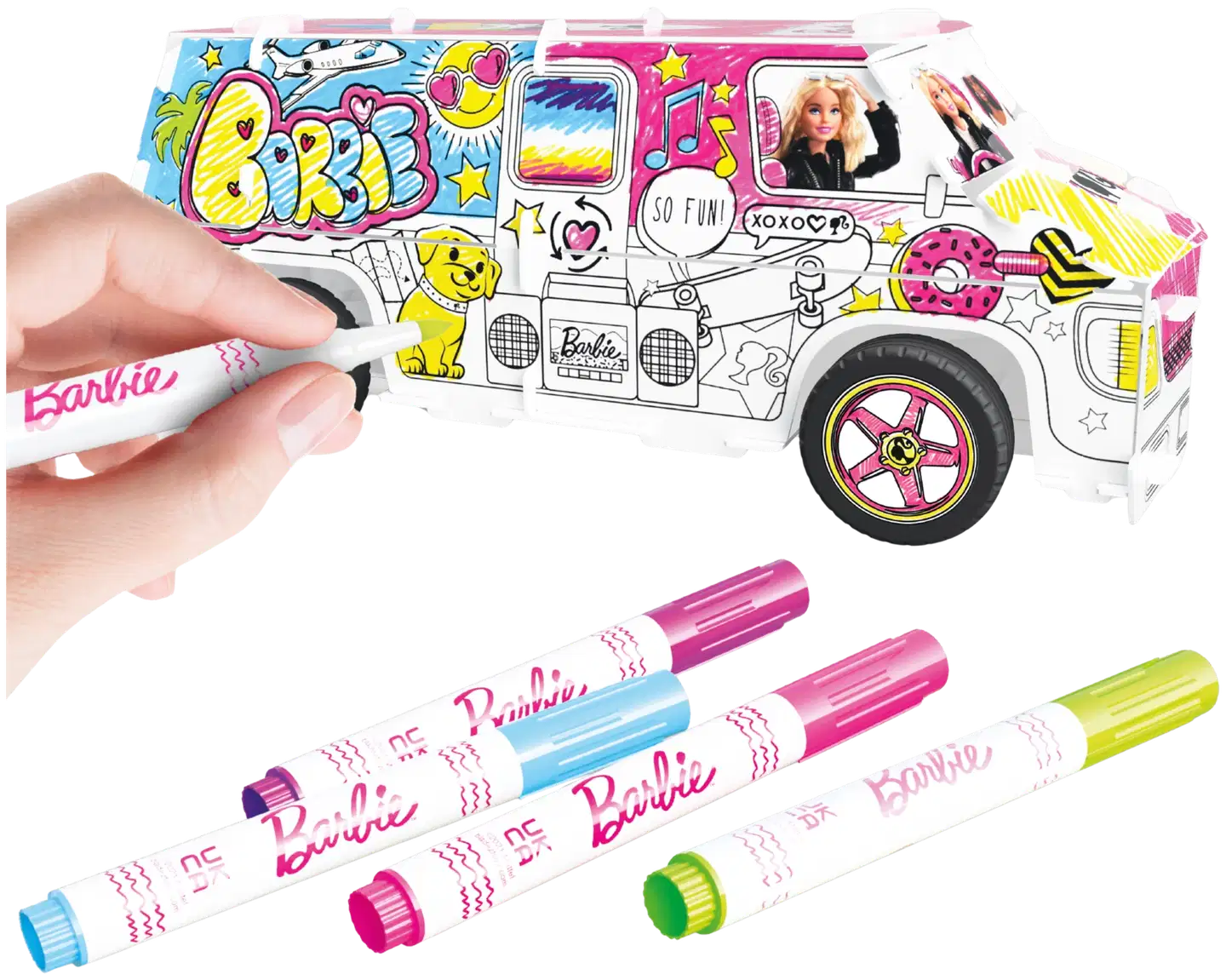 Bladez Toyz DIY lelu Barbie Creative Maker Kitz Pullback Super Camper - 2